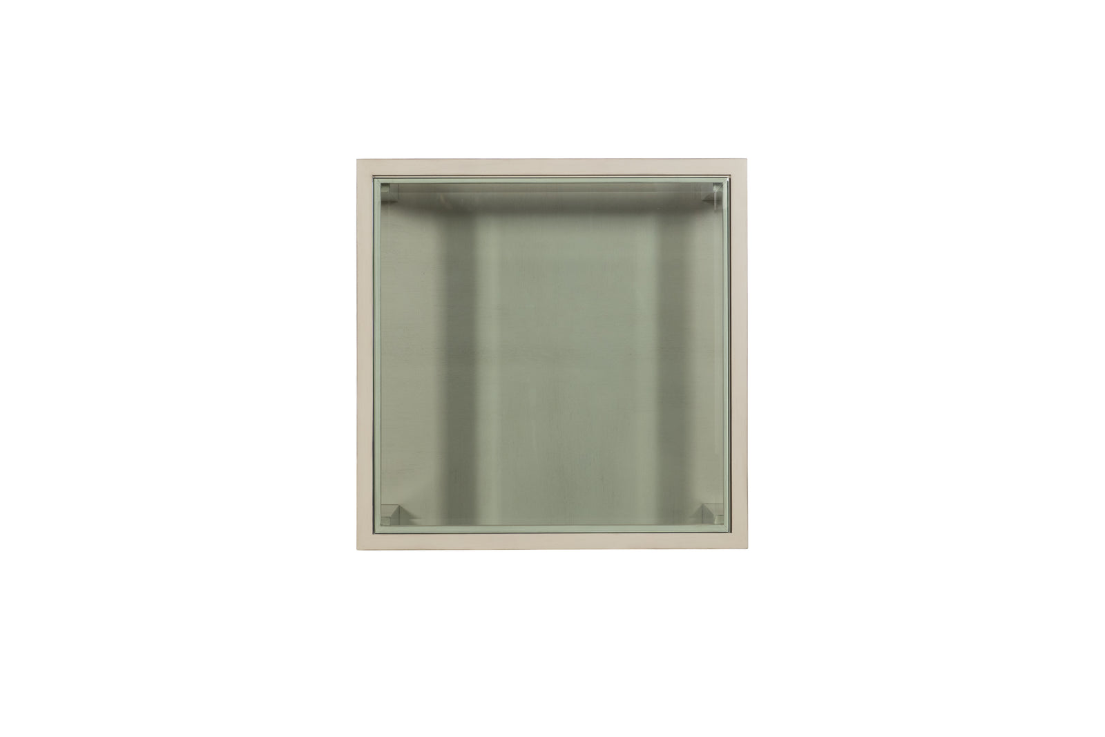 Trevor Square Side Table Glass Top