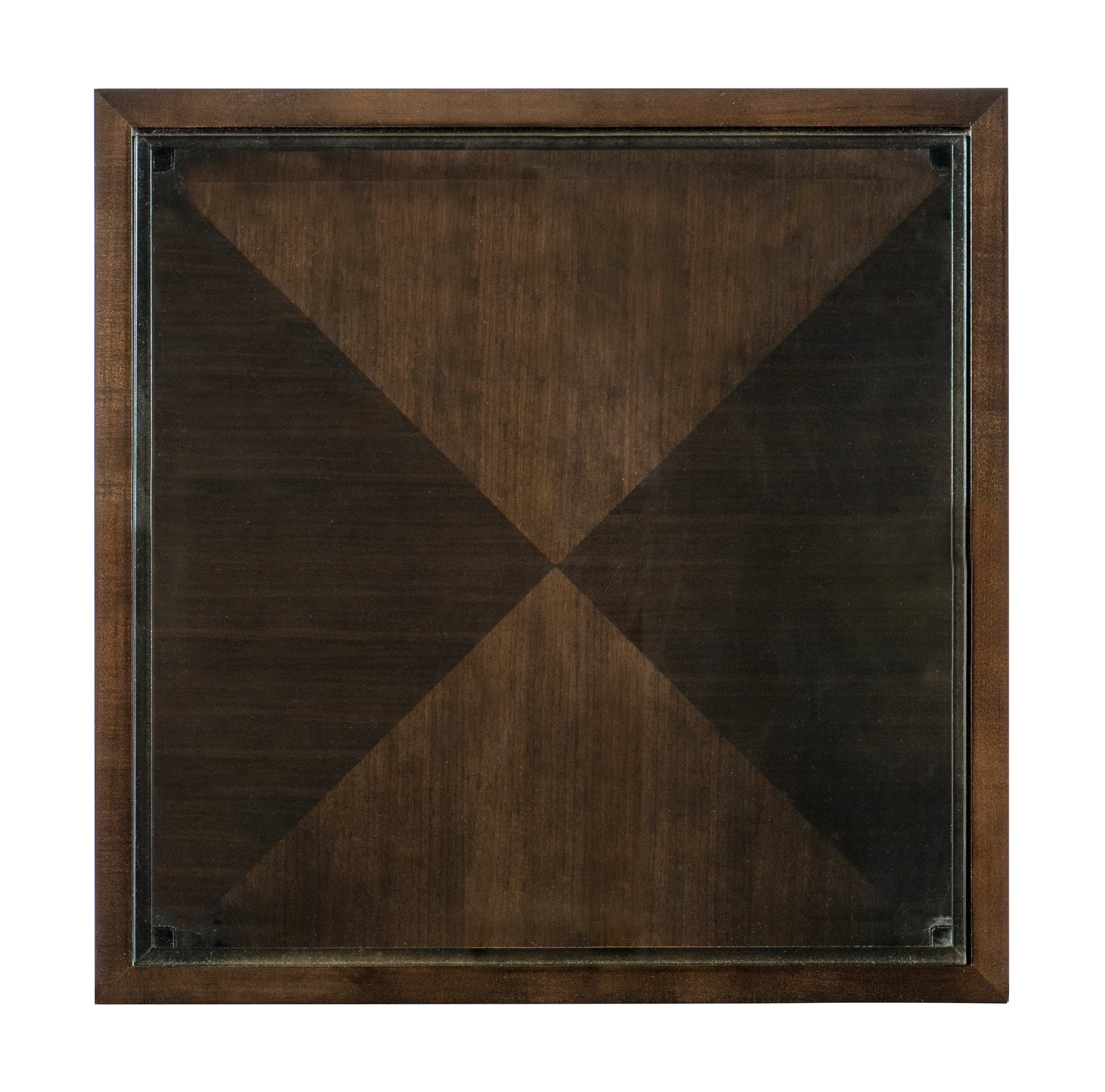 Trevor Square Side Table Glass Top