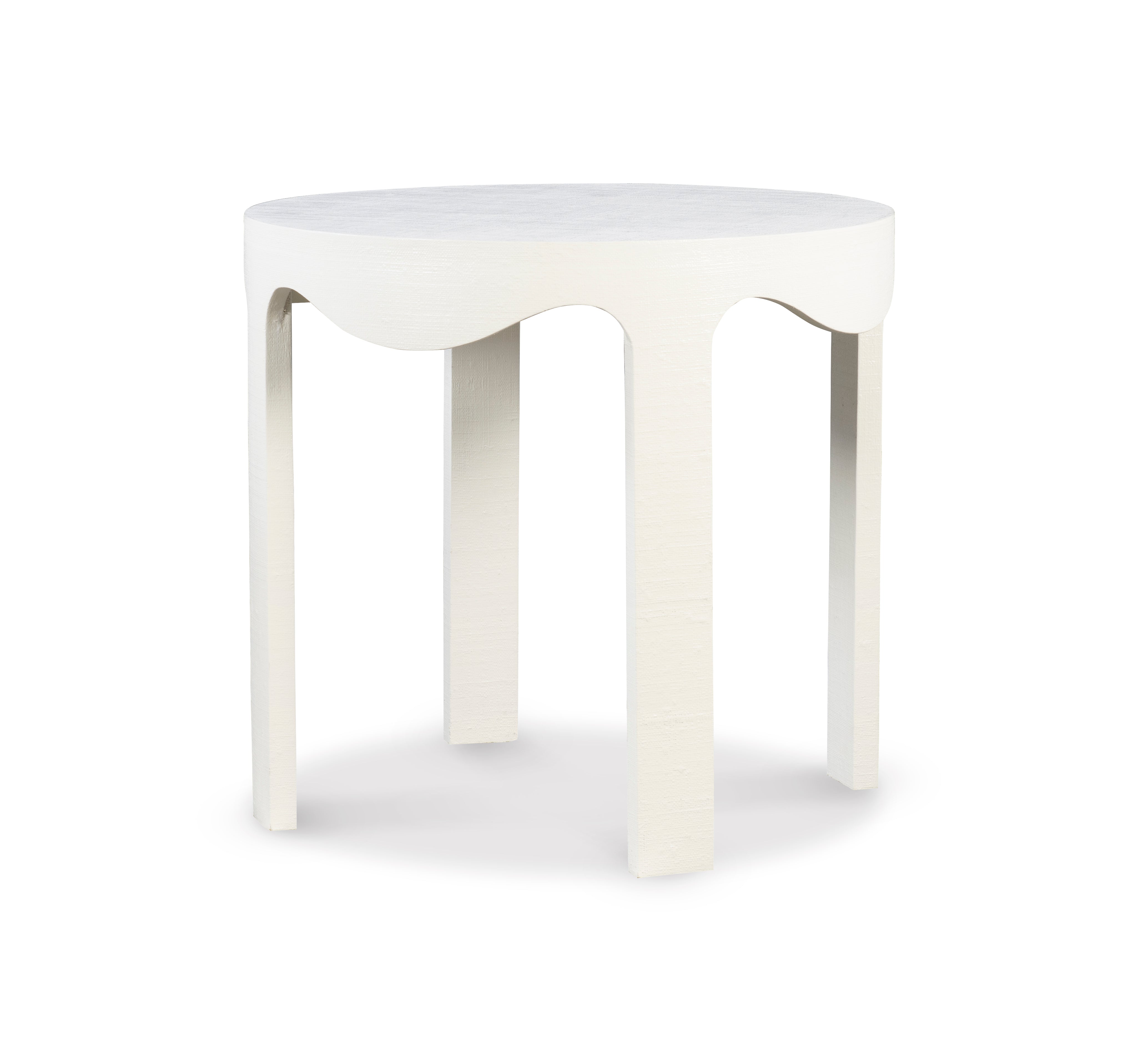 Elliott Raffia Side Table