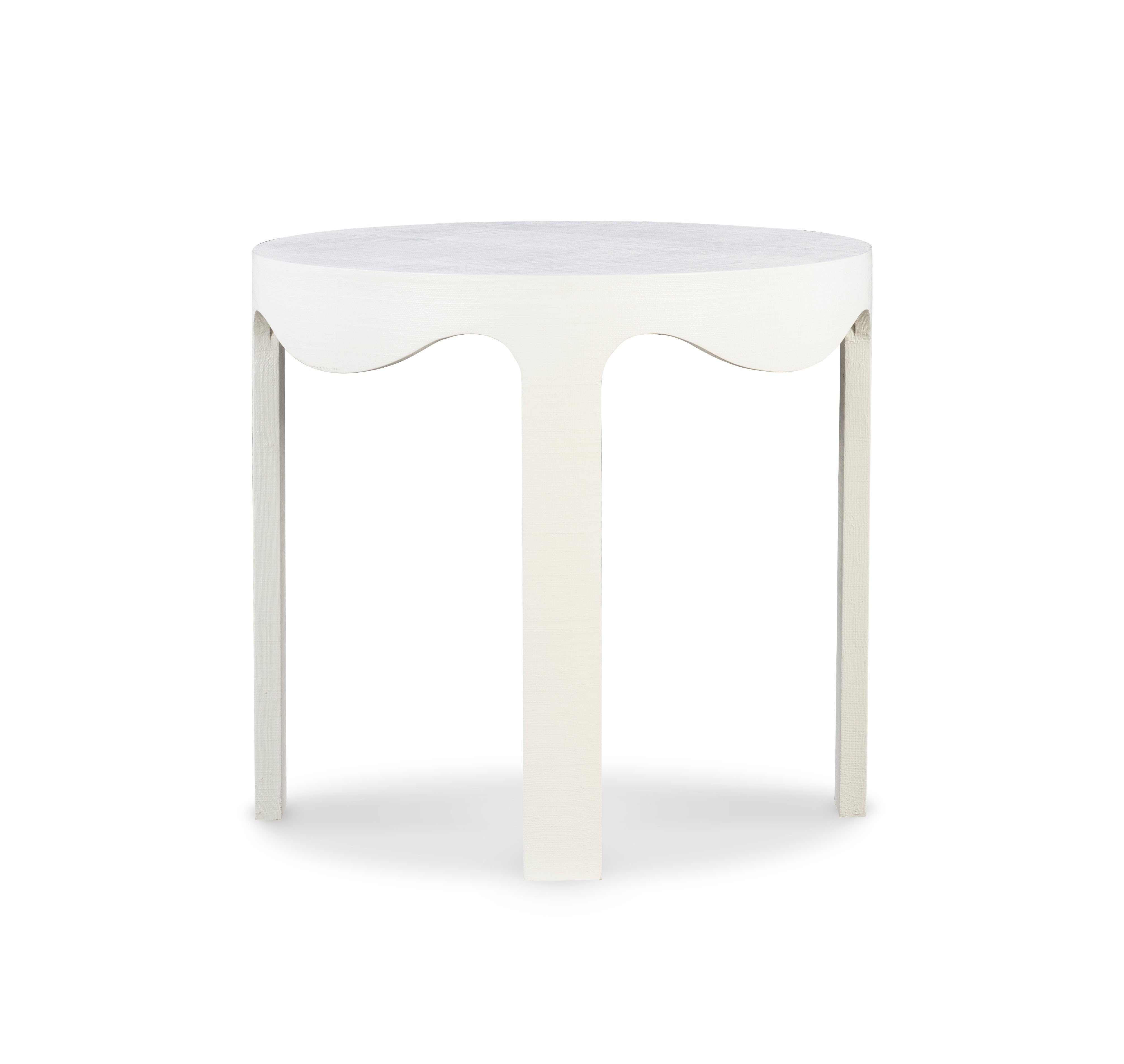 Elliott Raffia Side Table