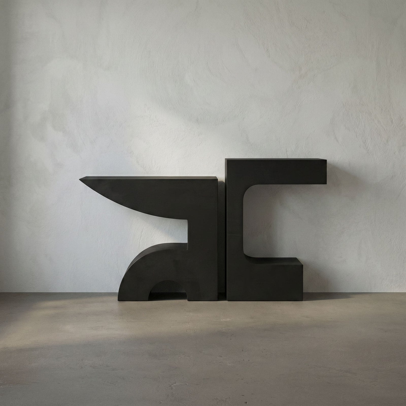 Shiba Console, Black Iron
