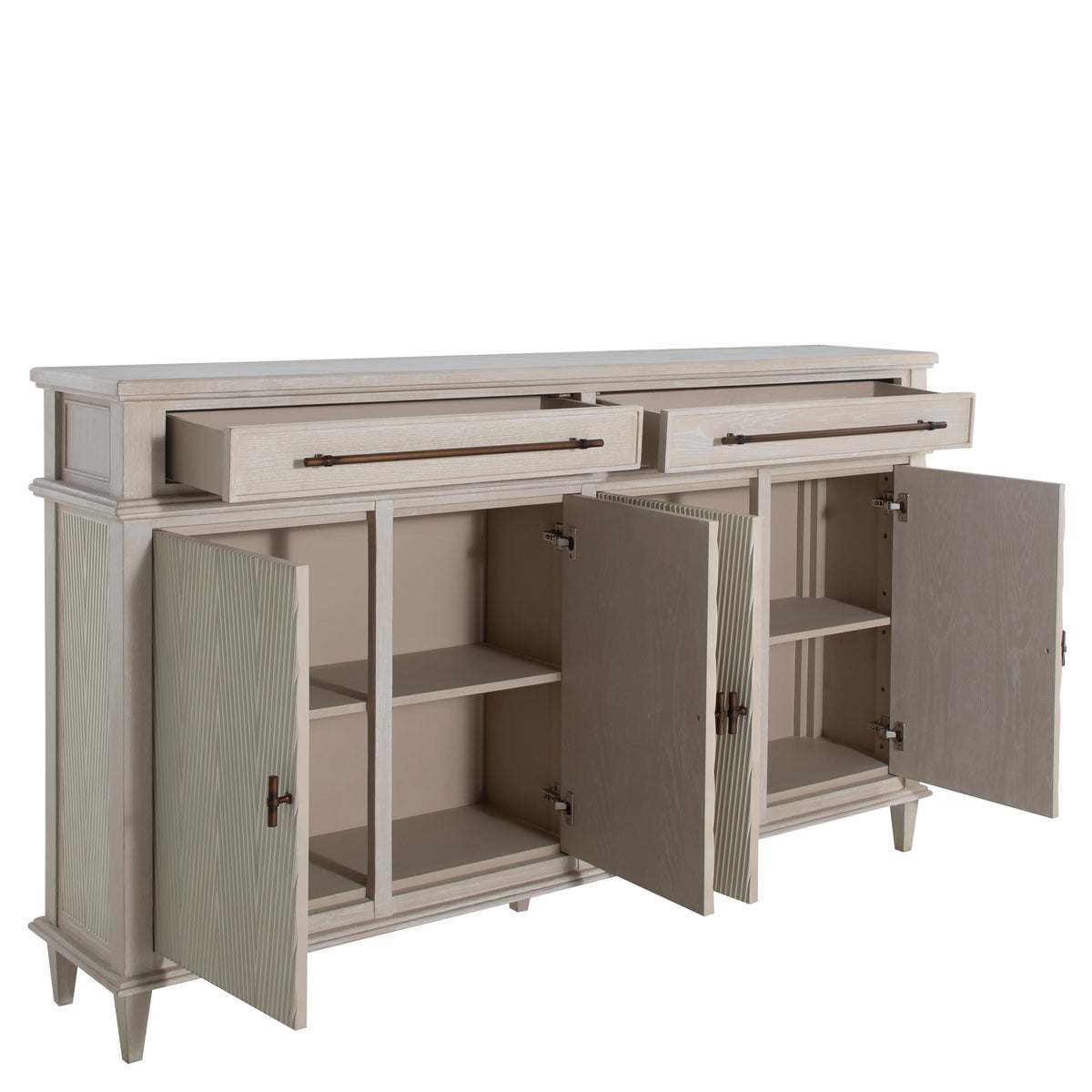 Isaac Long Cabinet - White
