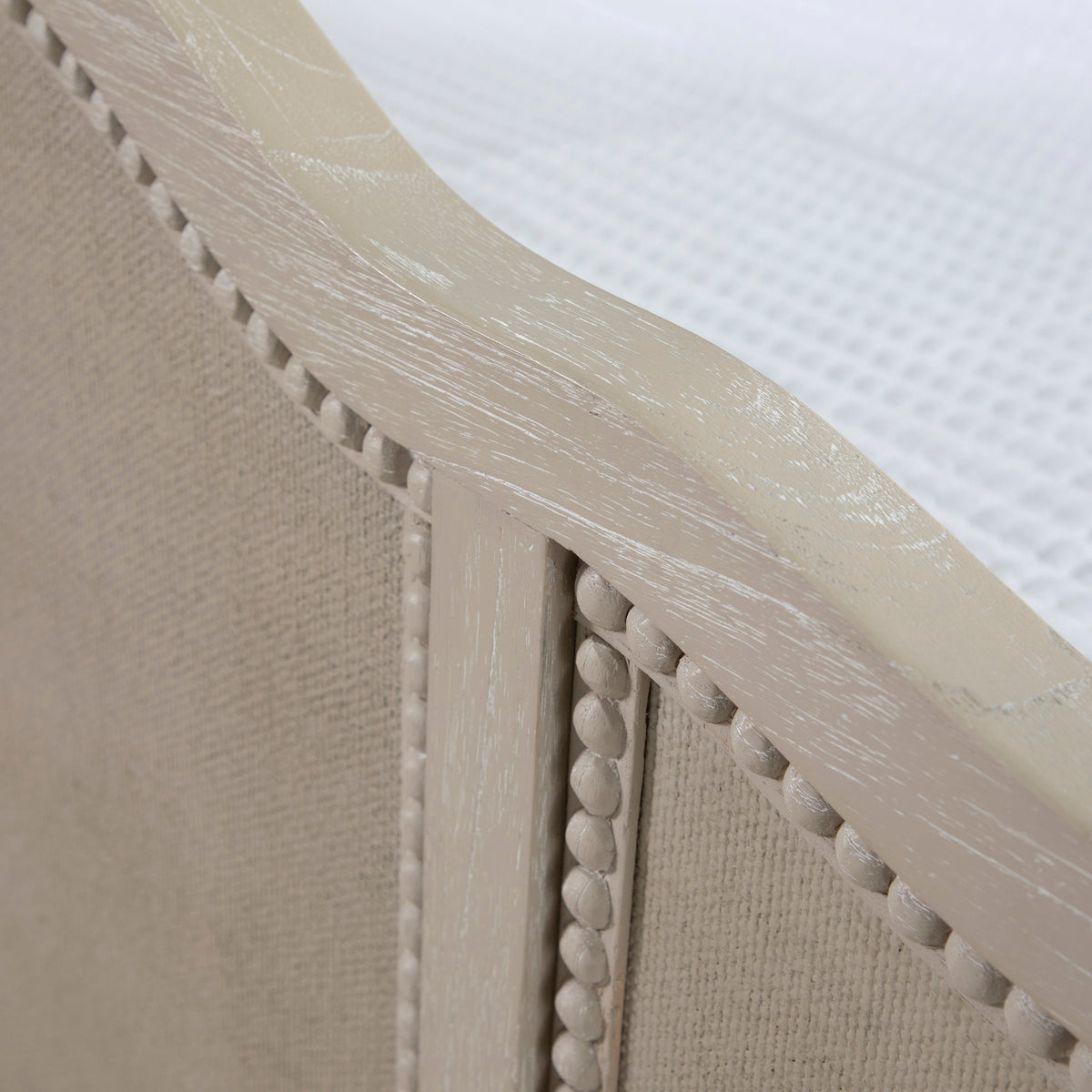 Caroline Queen Bed - White