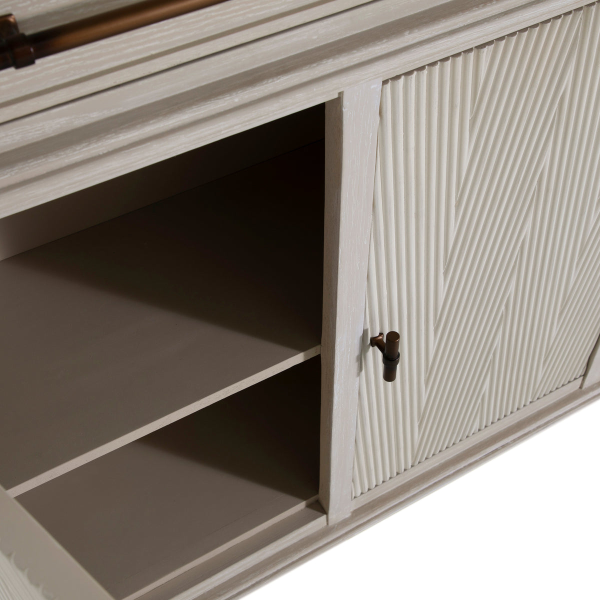 Isaac Long Cabinet - White
