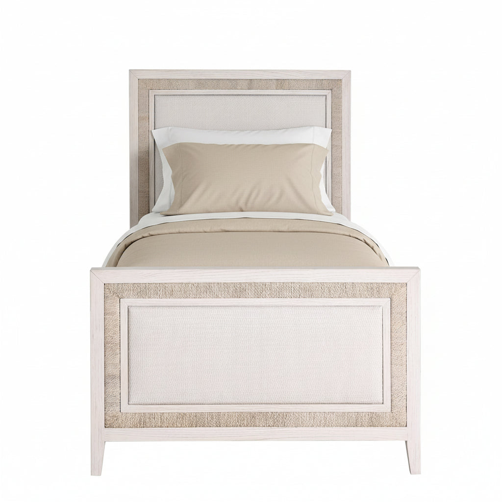 Grand Bermuda Twin Bed - Whitewash