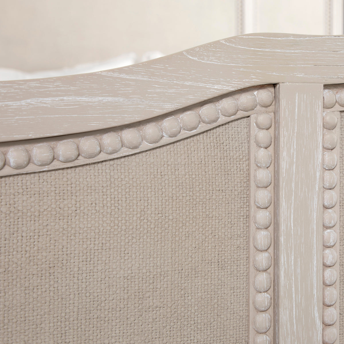 Caroline Queen Bed - White