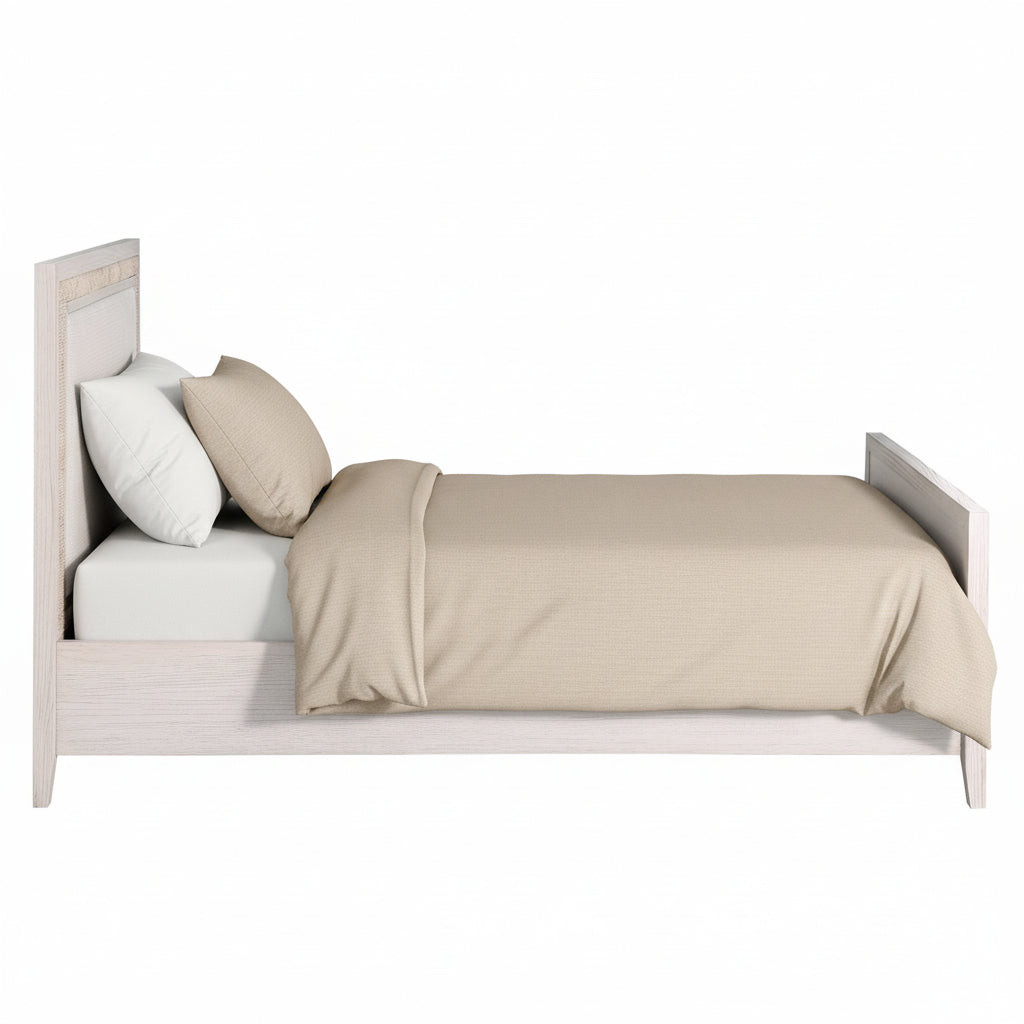 Grand Bermuda Twin Bed - Whitewash