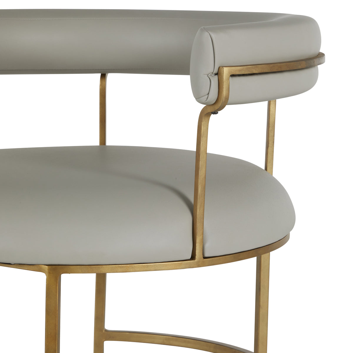 Mack 23.5' Counter Height Stool - White