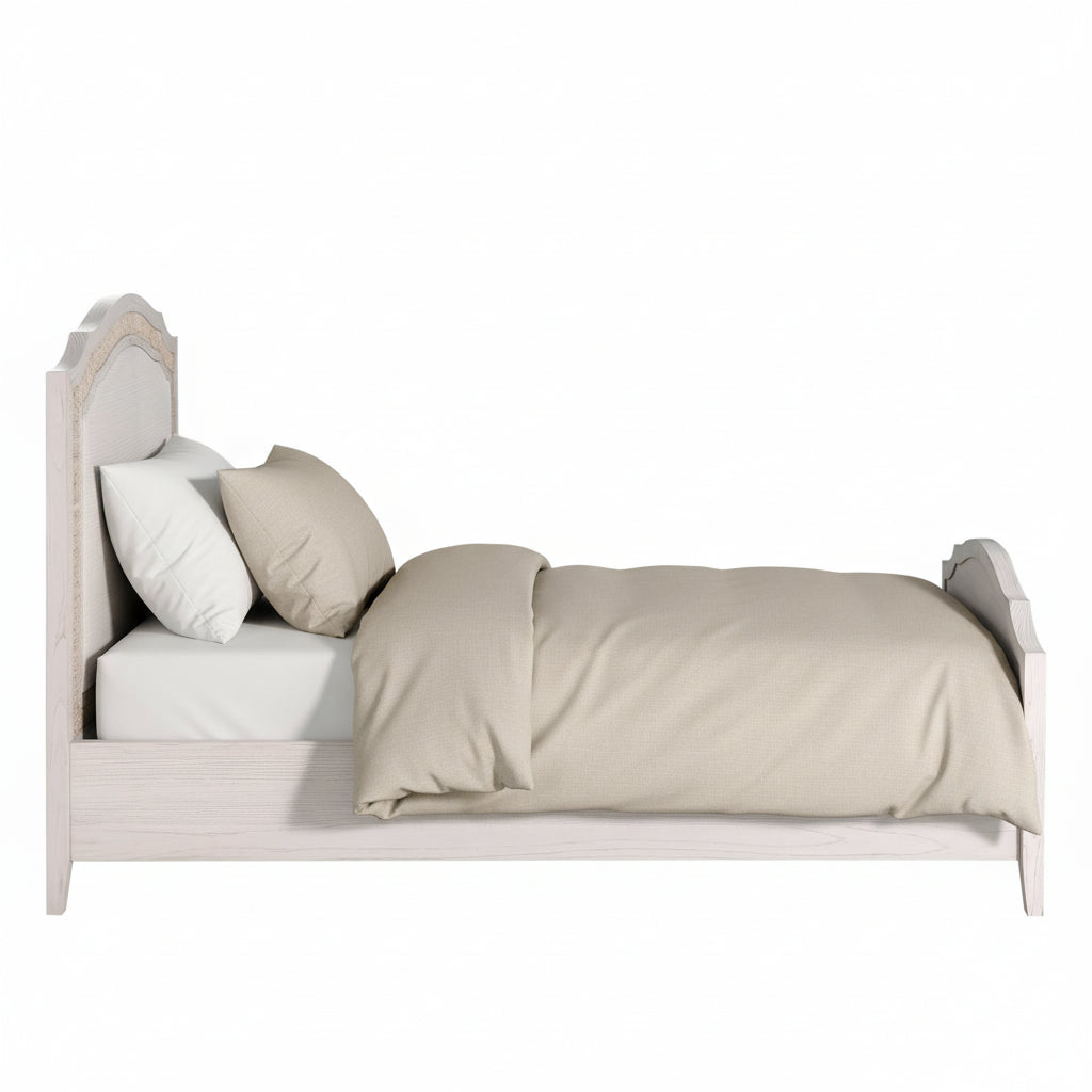 Grand Bermuda Classic Twin Bed - Whitewash