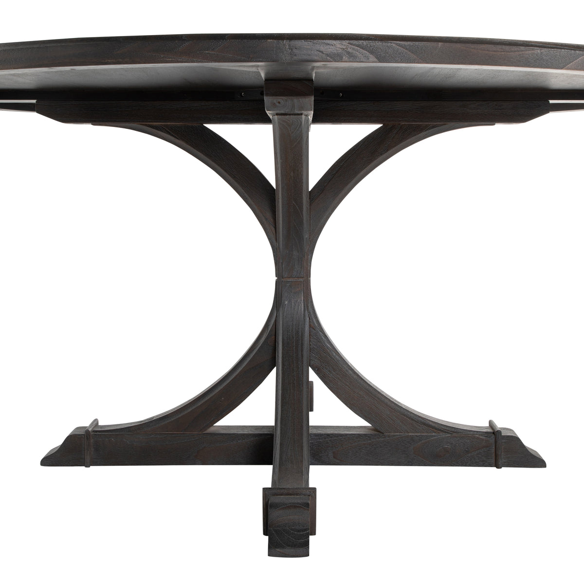 Adams Round Dining Table - Dark