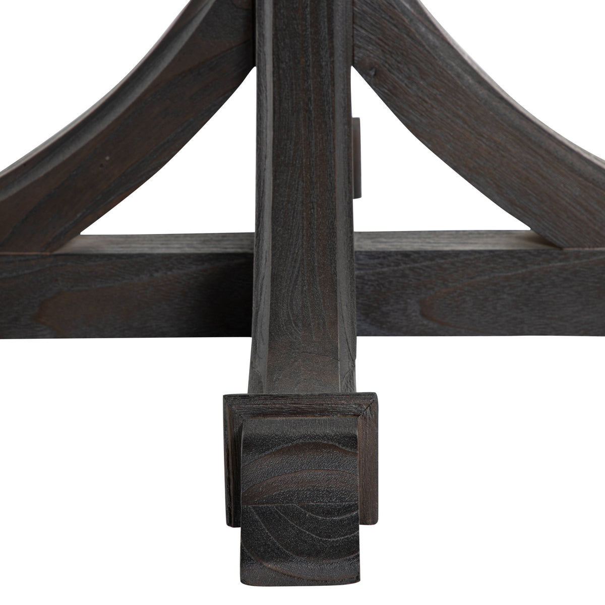 Adams Round Dining Table - Dark