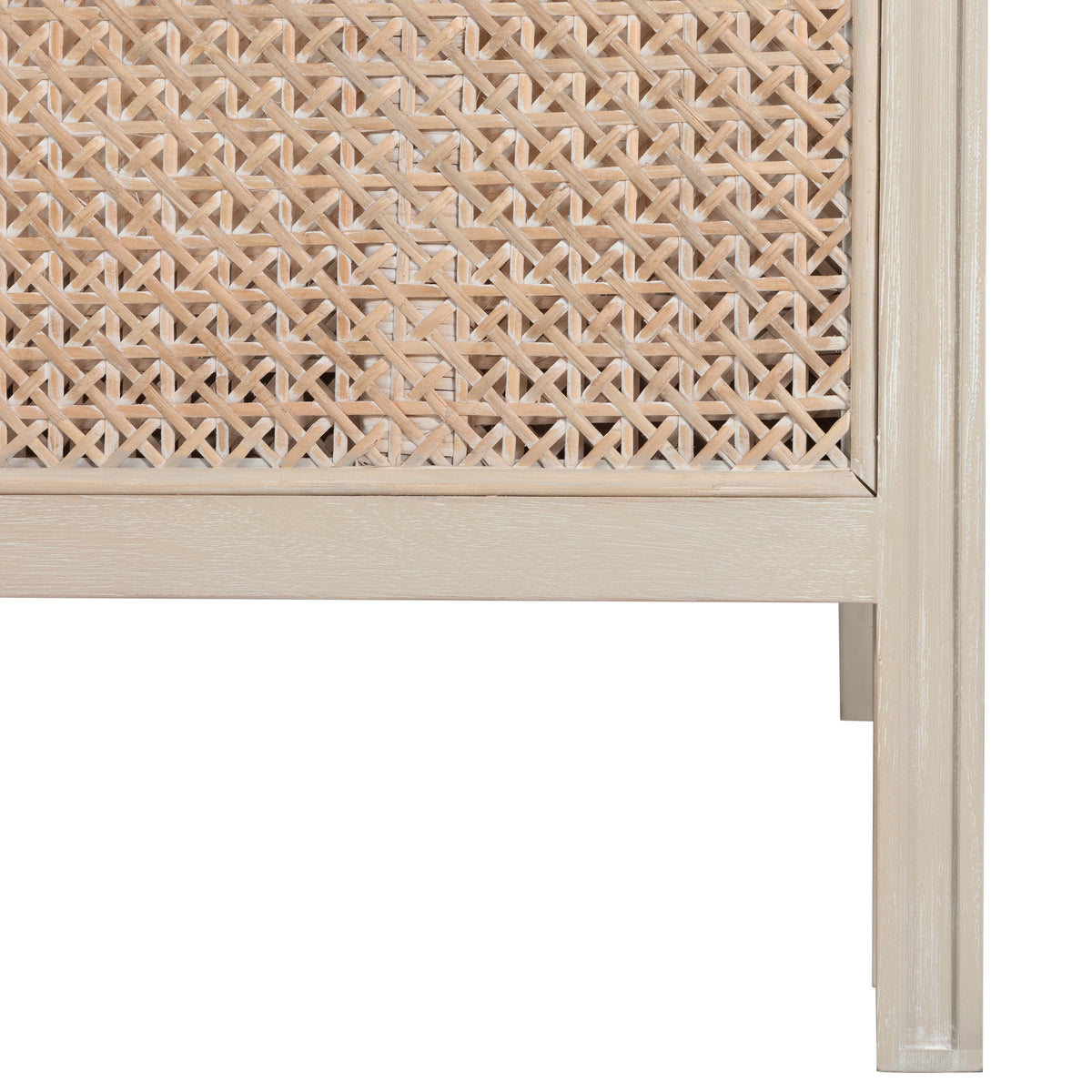 Camille King Bed - White