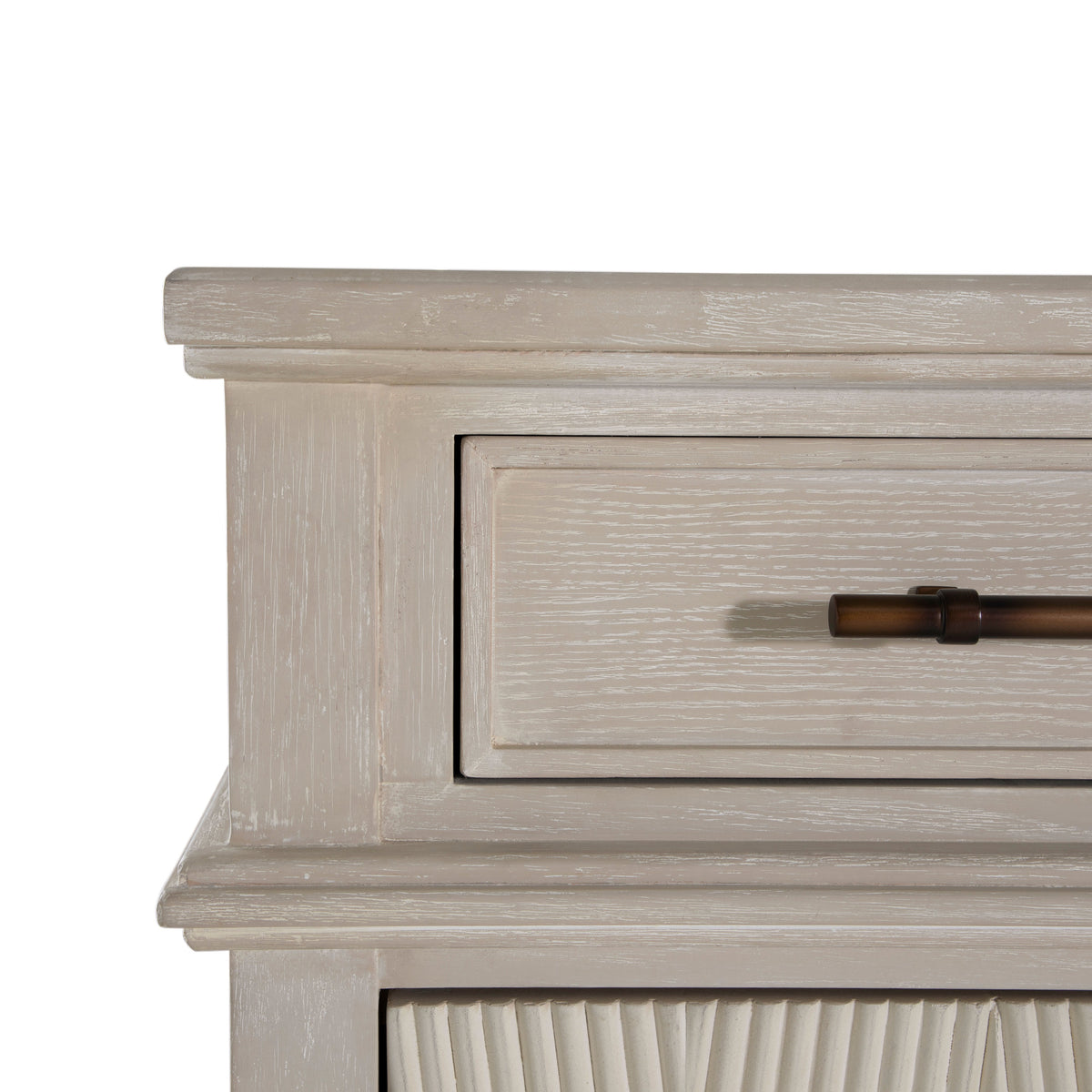 Isaac Long Cabinet - White