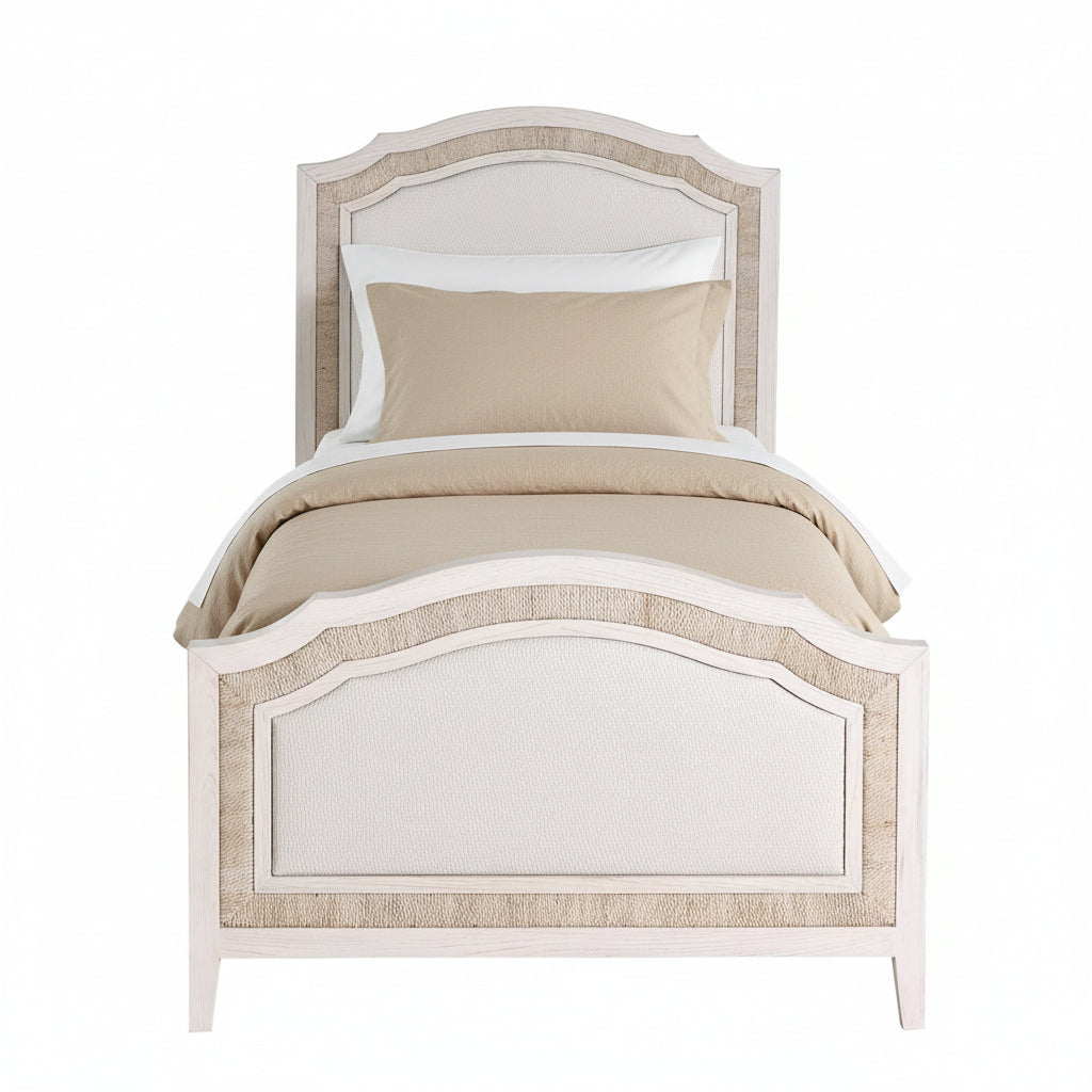 Grand Bermuda Classic Twin Bed - Whitewash