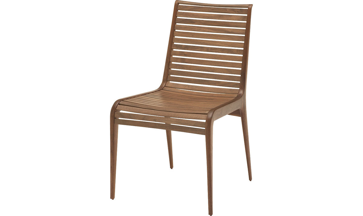 Slatted Walnut Chair – Accent Chairs by Baker Furniture | Sutter & Vale