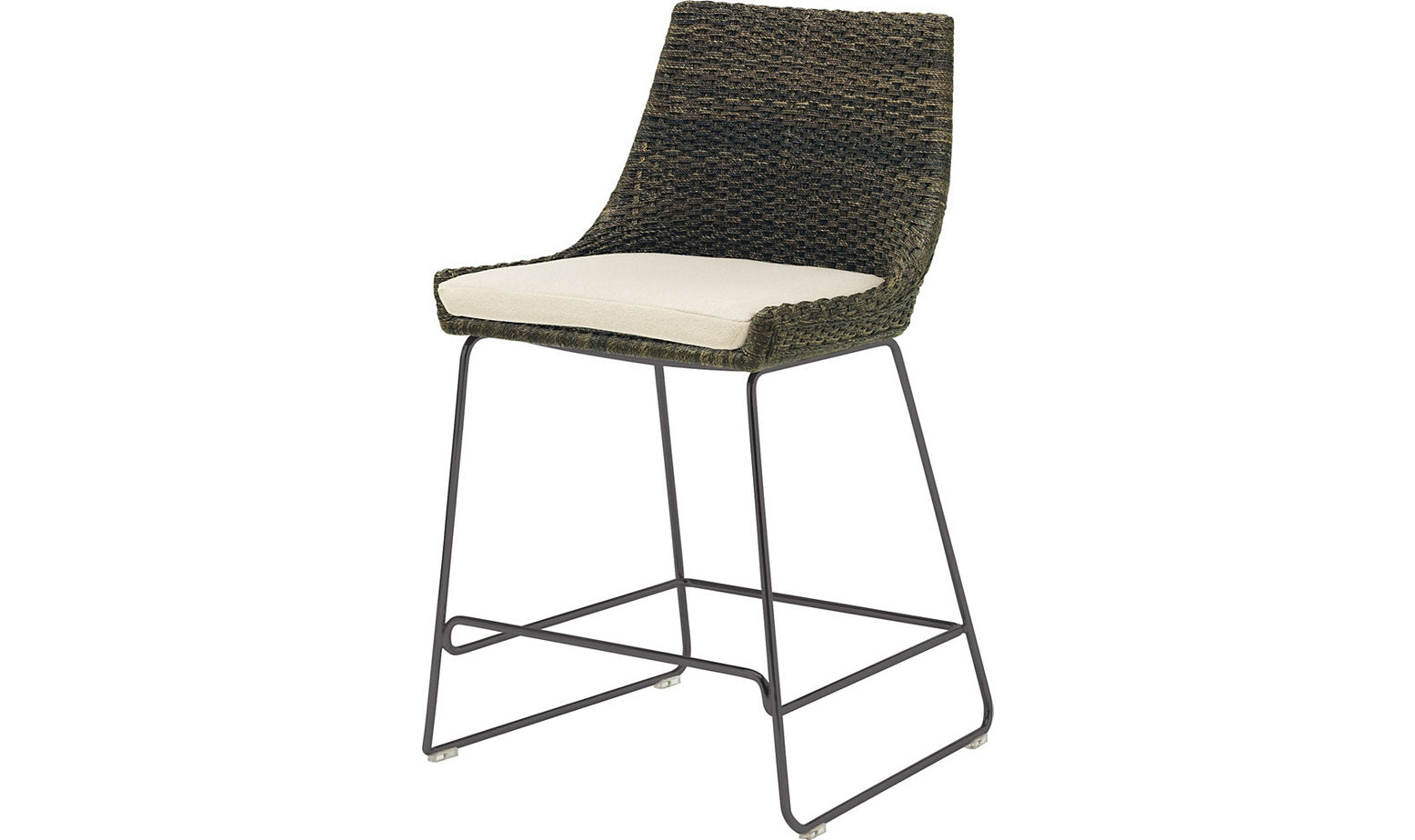 Woven Shelter Counter Stool – Bar & Counter Stools by Baker Furniture | Sutter & Vale