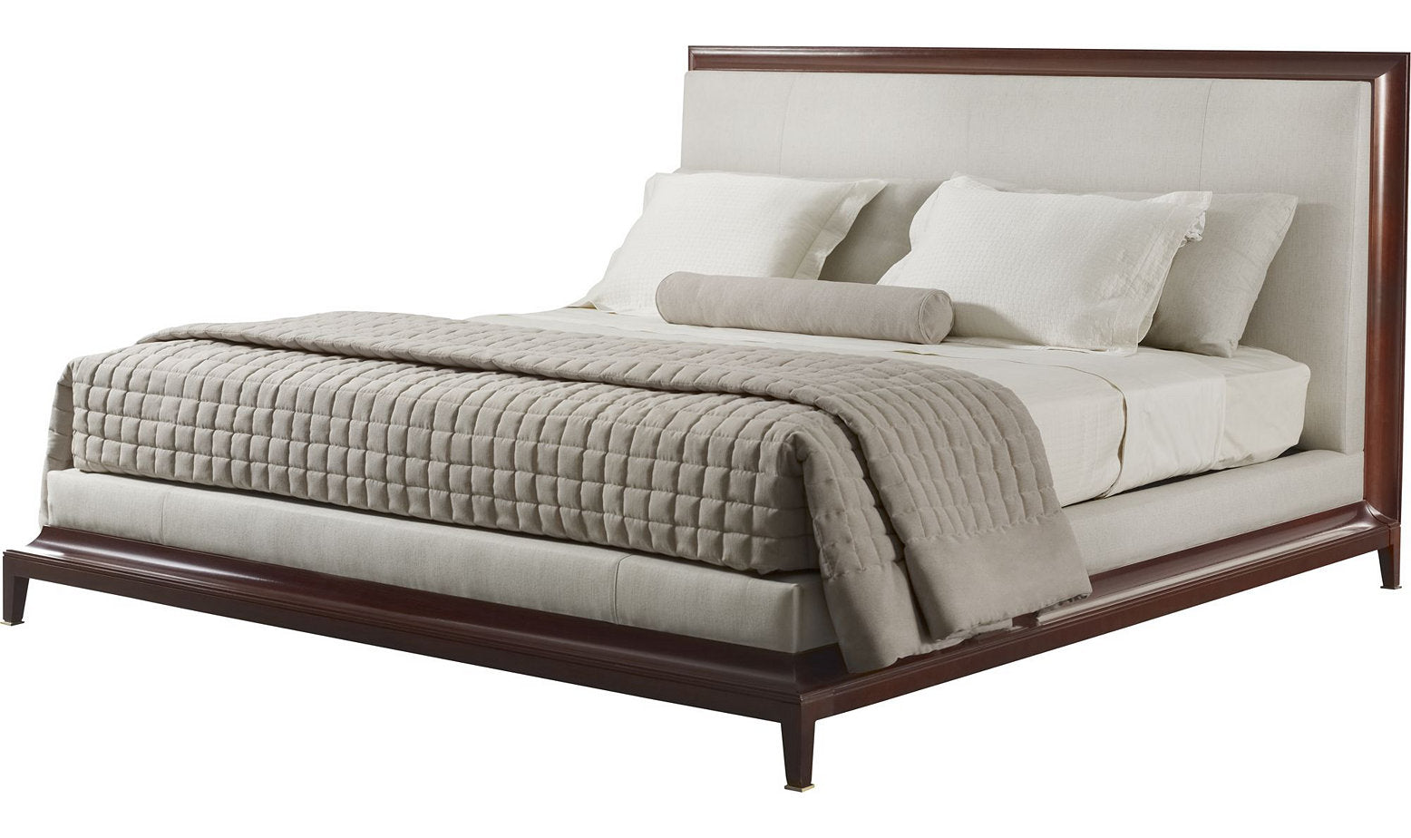 Moderne Platform Queen Bed (Tufted) – Beds by Baker Furniture | Sutter & Vale
