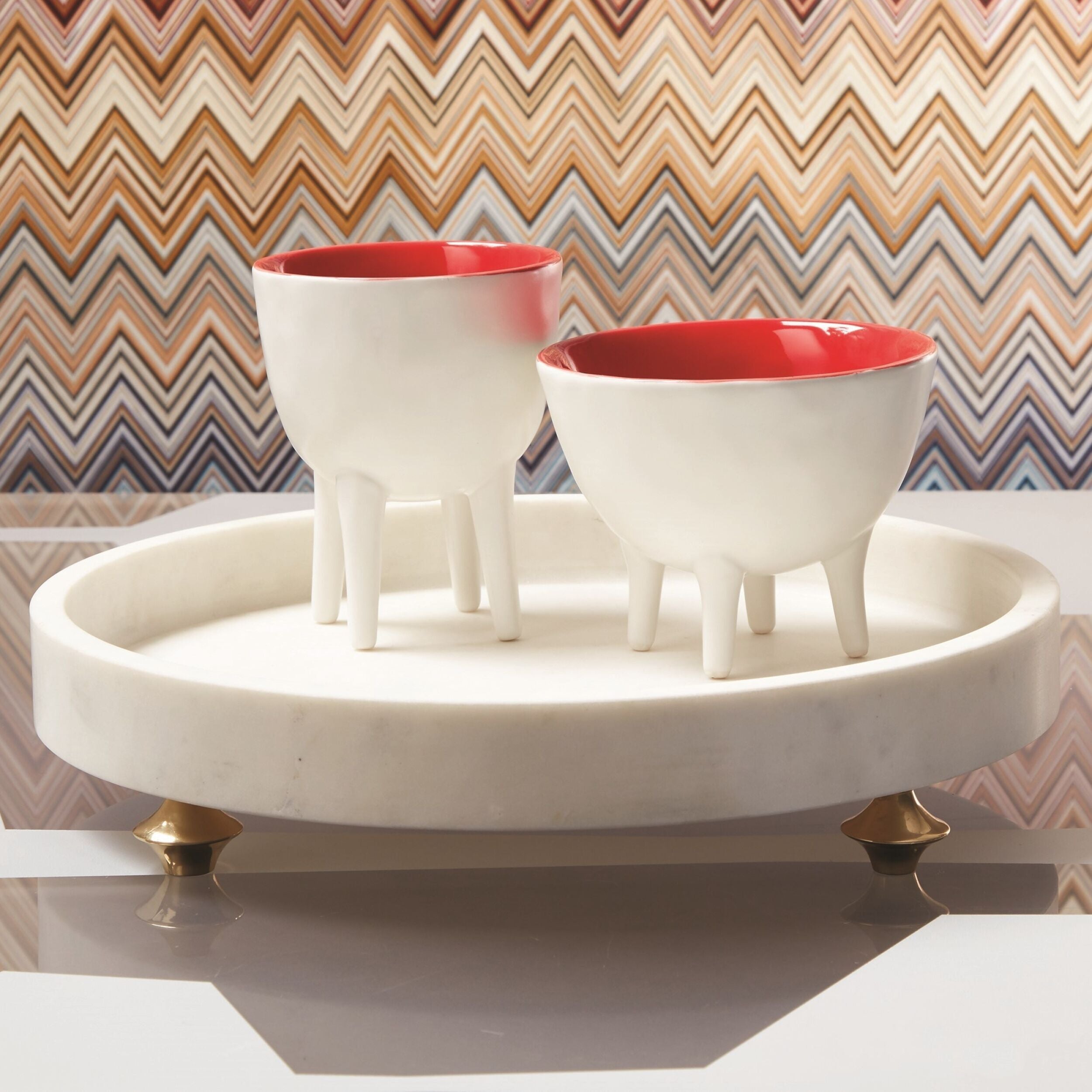 Quintessential Tray-Circle-White