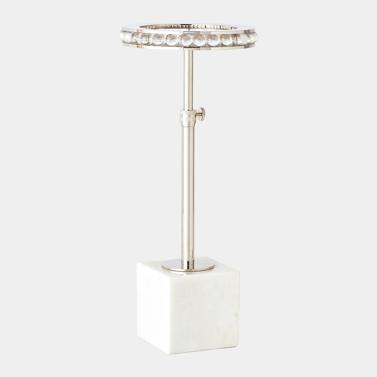Margot Side Table-Nickel