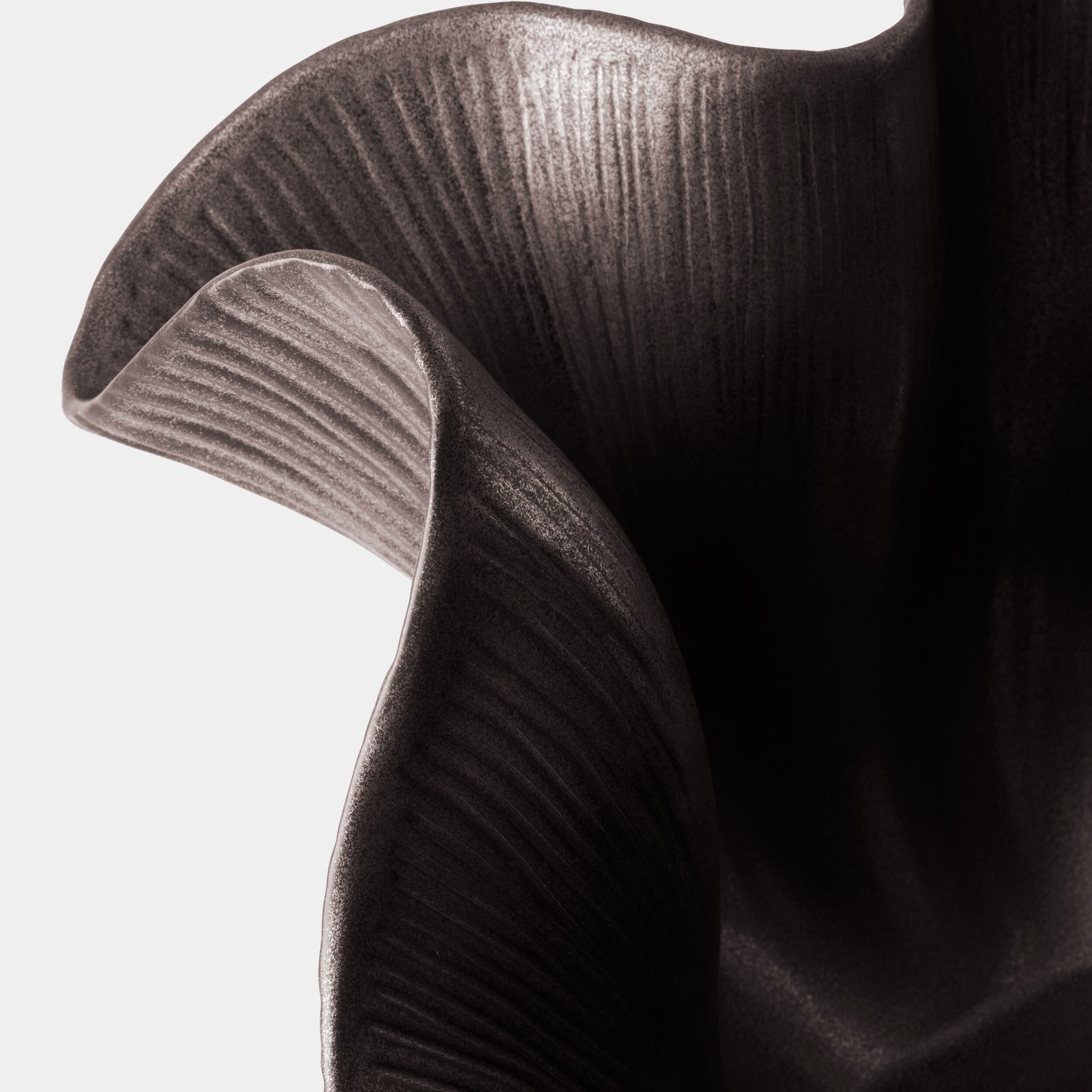 Scallop Bowl-Reactive Bronze