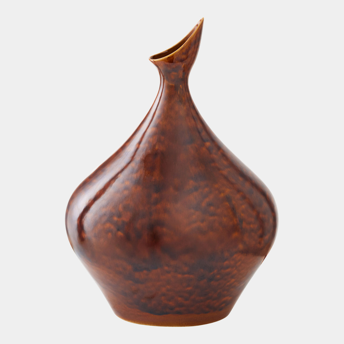 Demure Vase-Russet