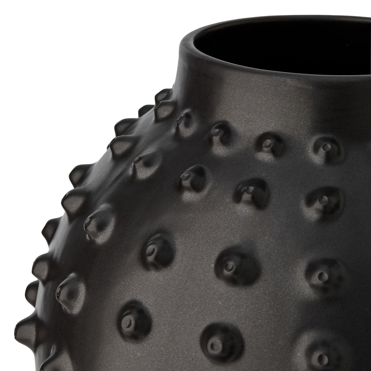 Nebula Vase-Dimple-Black