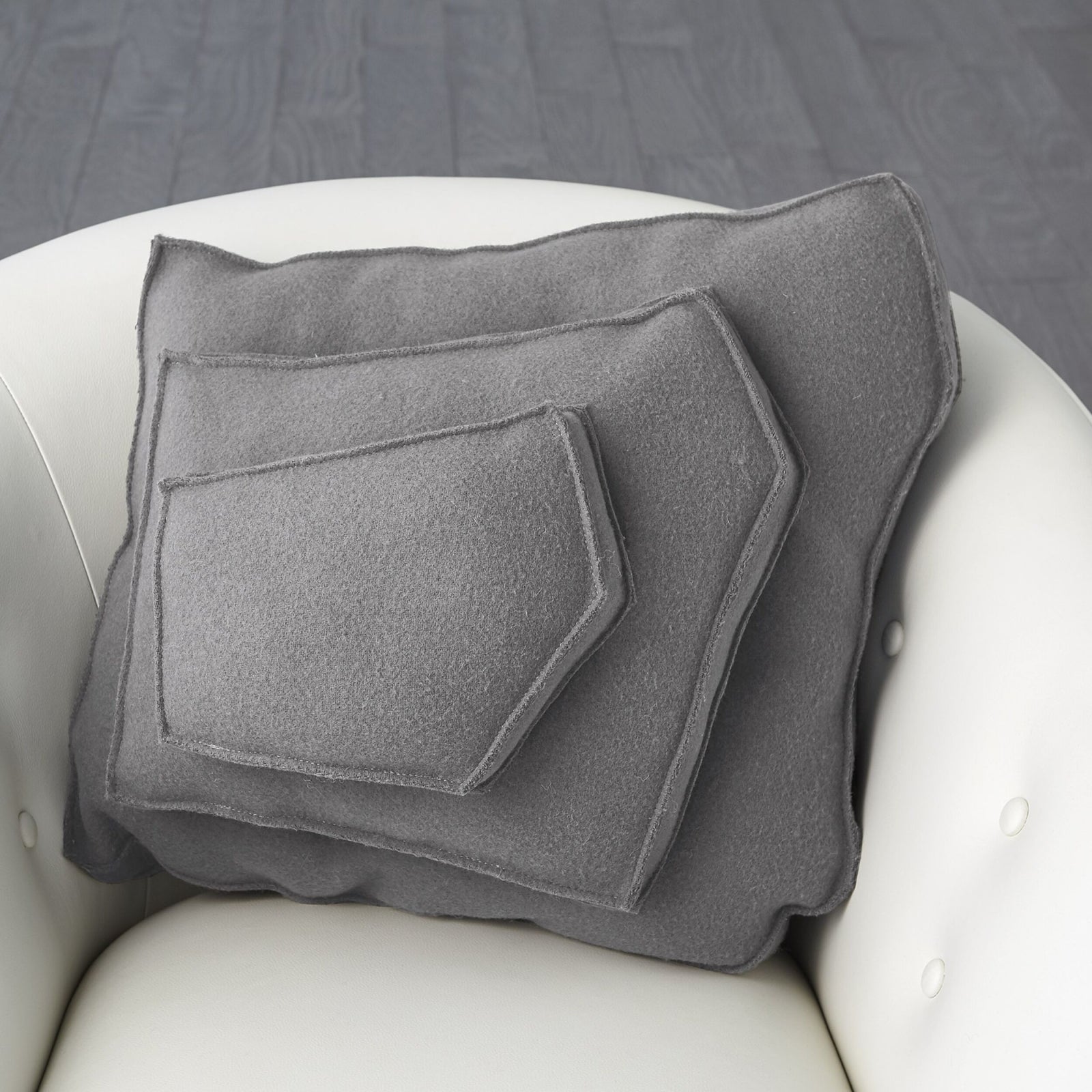 Rock Pillow-Gray