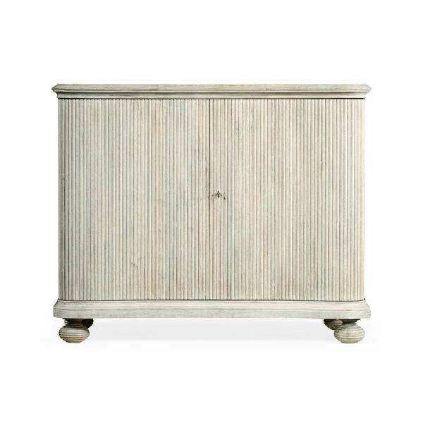 Belleville Washed Acacia Storage Cabinet