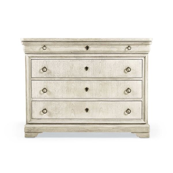 Entropy Louis Phillipe Drawer Chest - Bleached Walnut