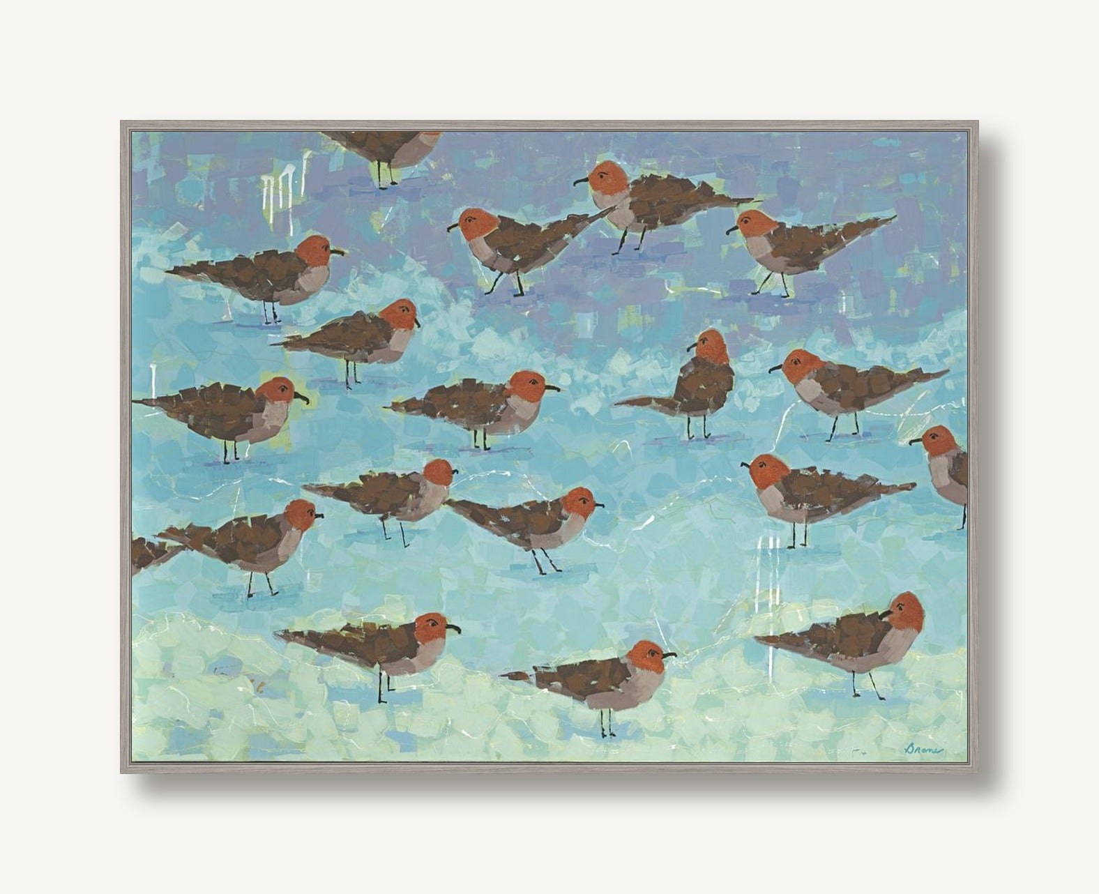 BRAN-M001-02 framed