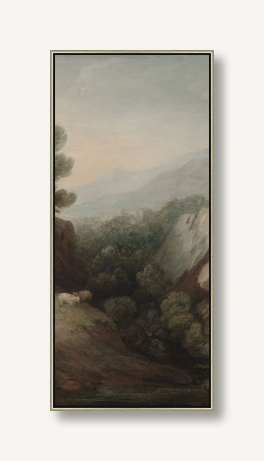 Quiet Walk Way 2 — framed