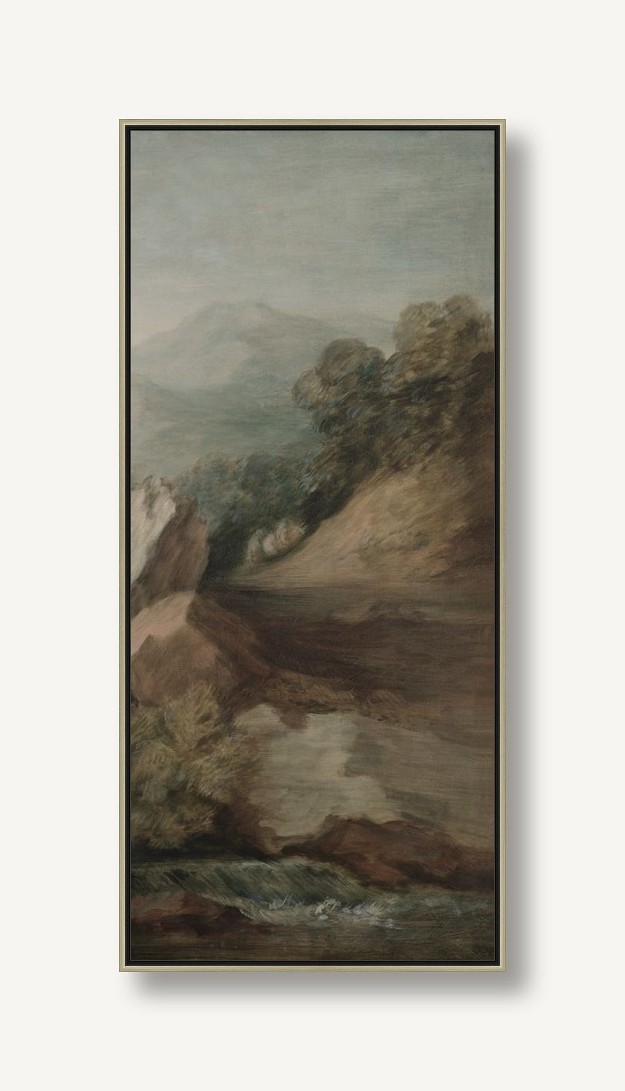 Quiet Walk Way 3 — framed