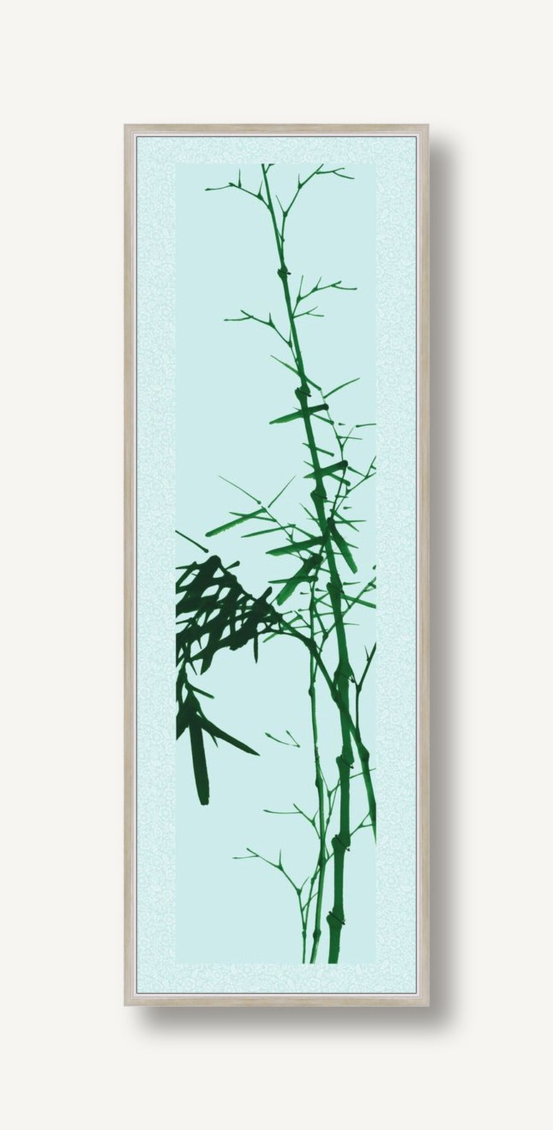 Bamboo Wall 1 — framed