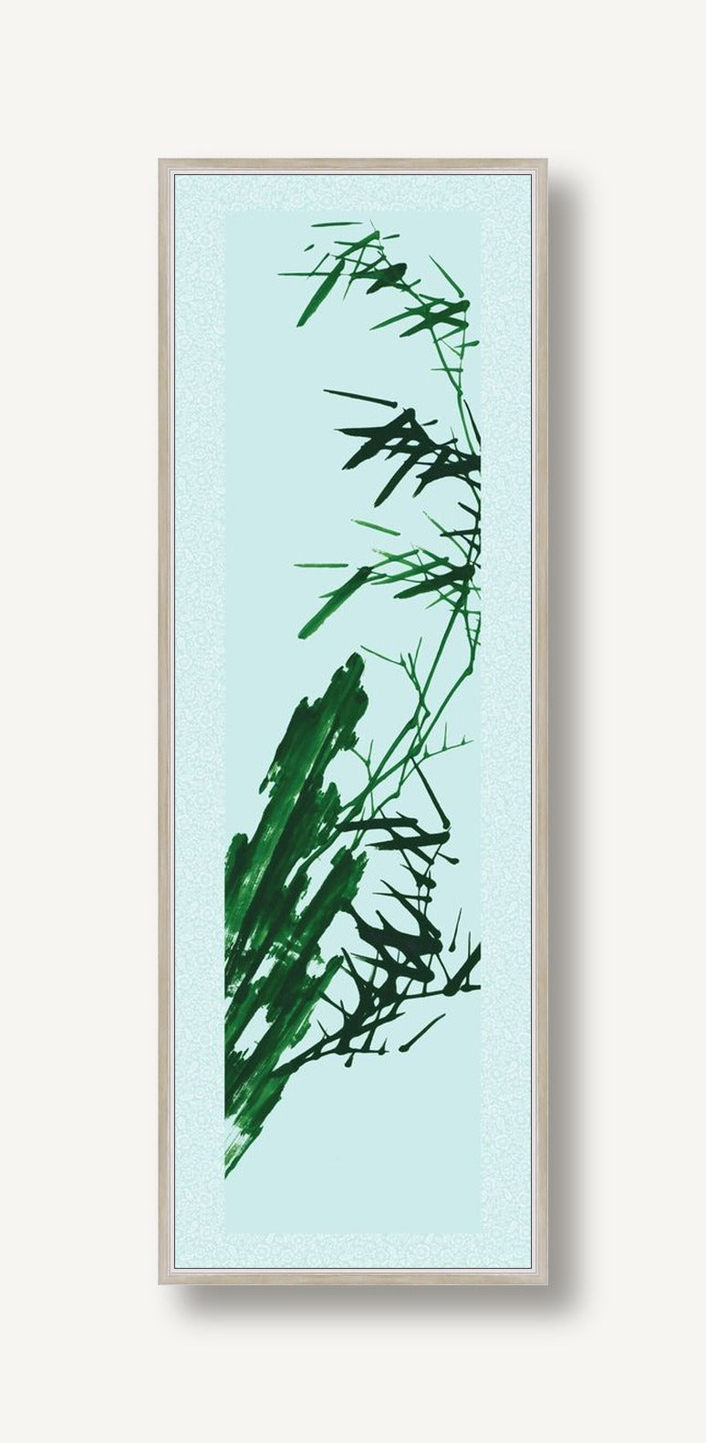 Bamboo Wall 7 — framed