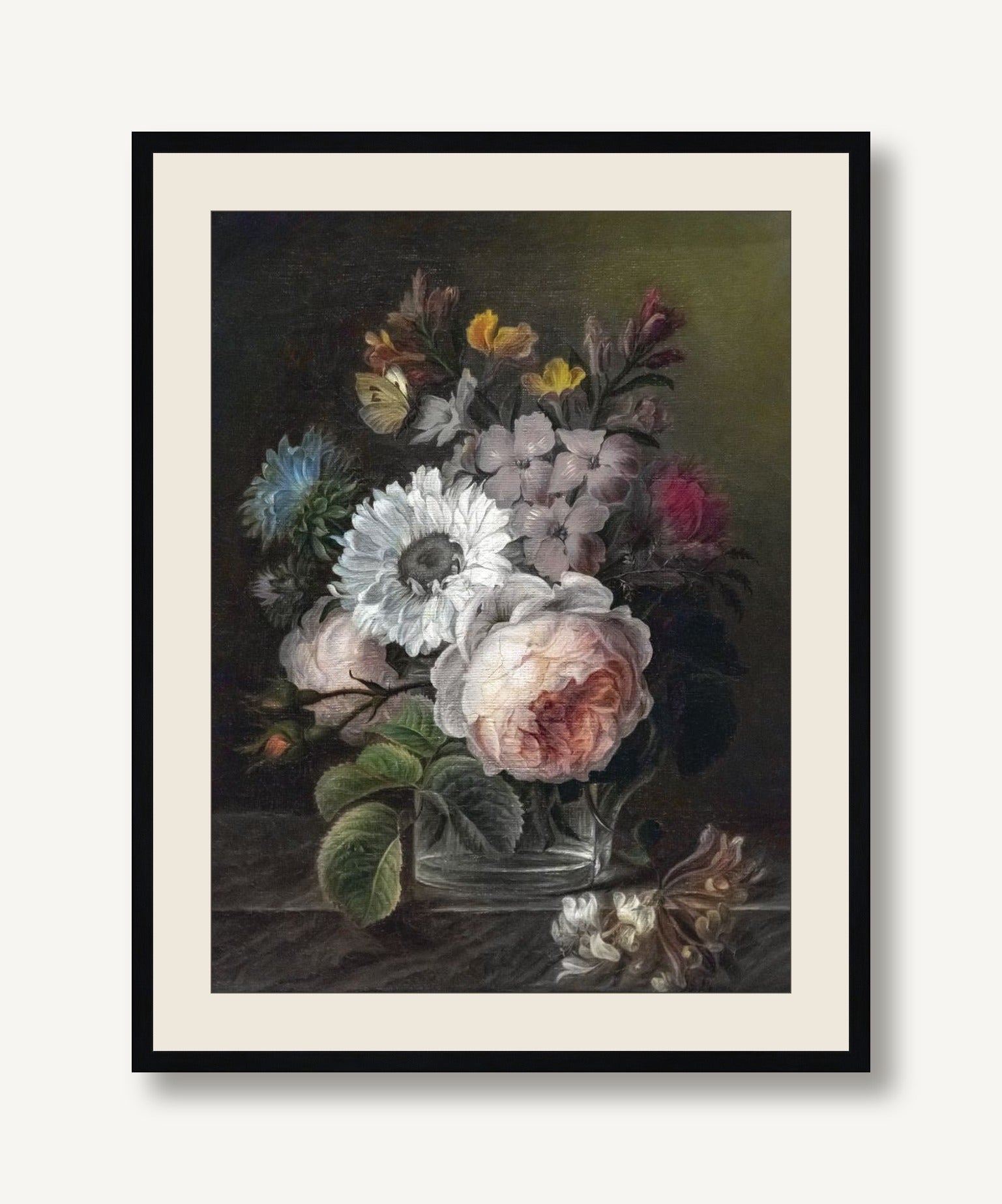 Belles Fleurs 1 — framed
