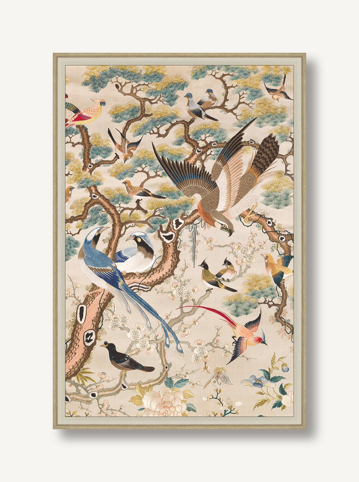 Branches Holding Flight 1 — framed