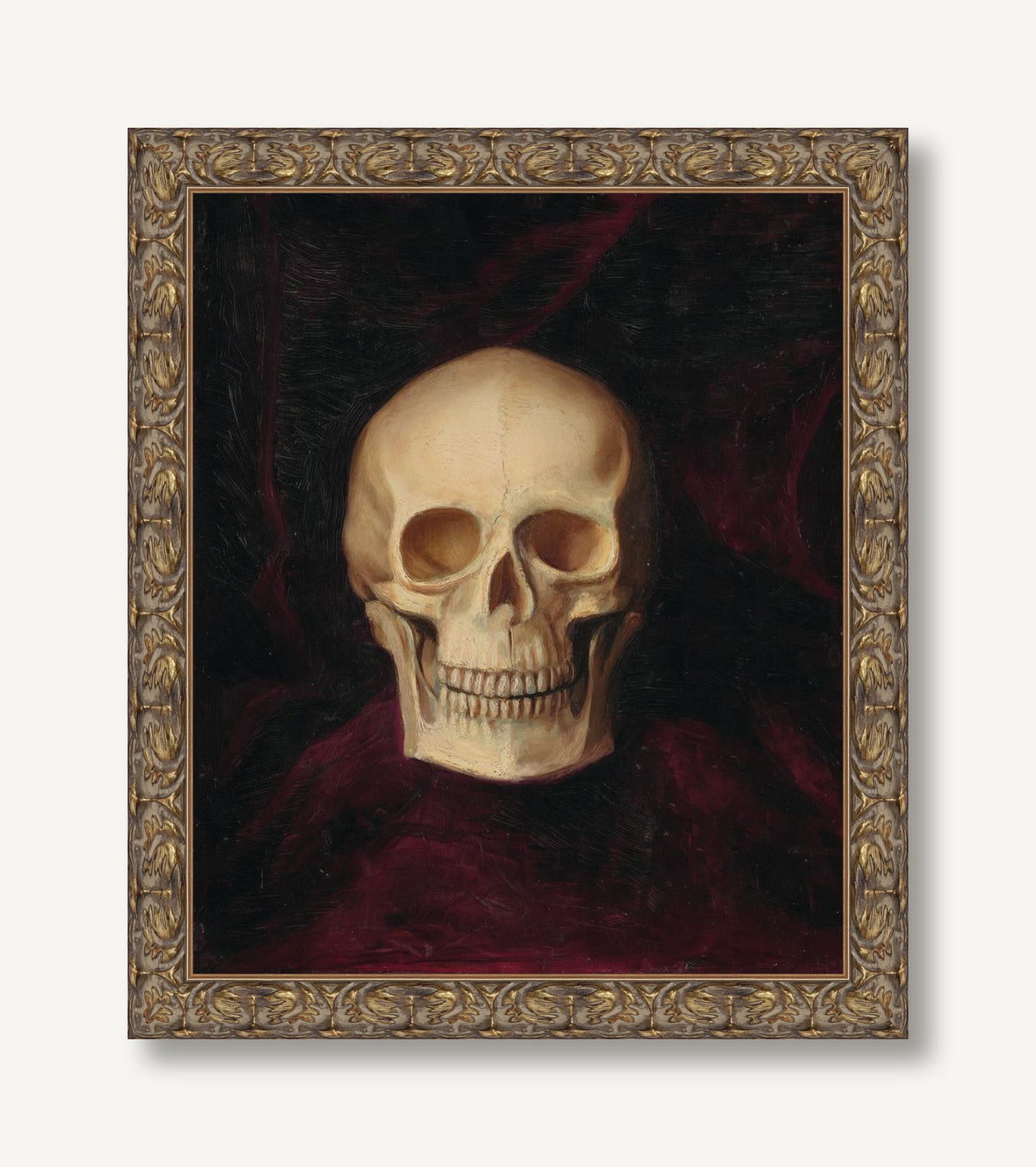 Skull 1 — framed