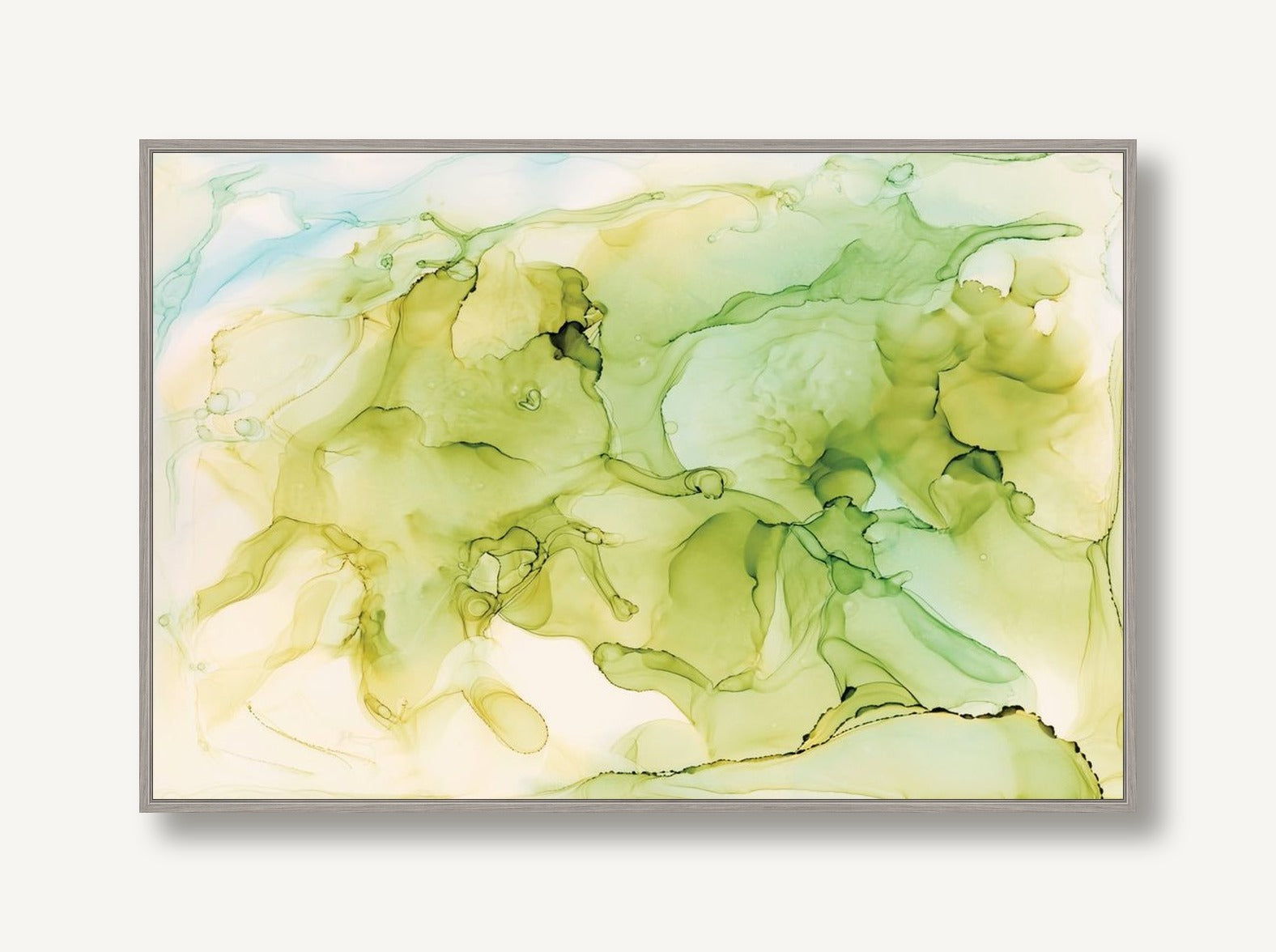 Green Land 1 framed