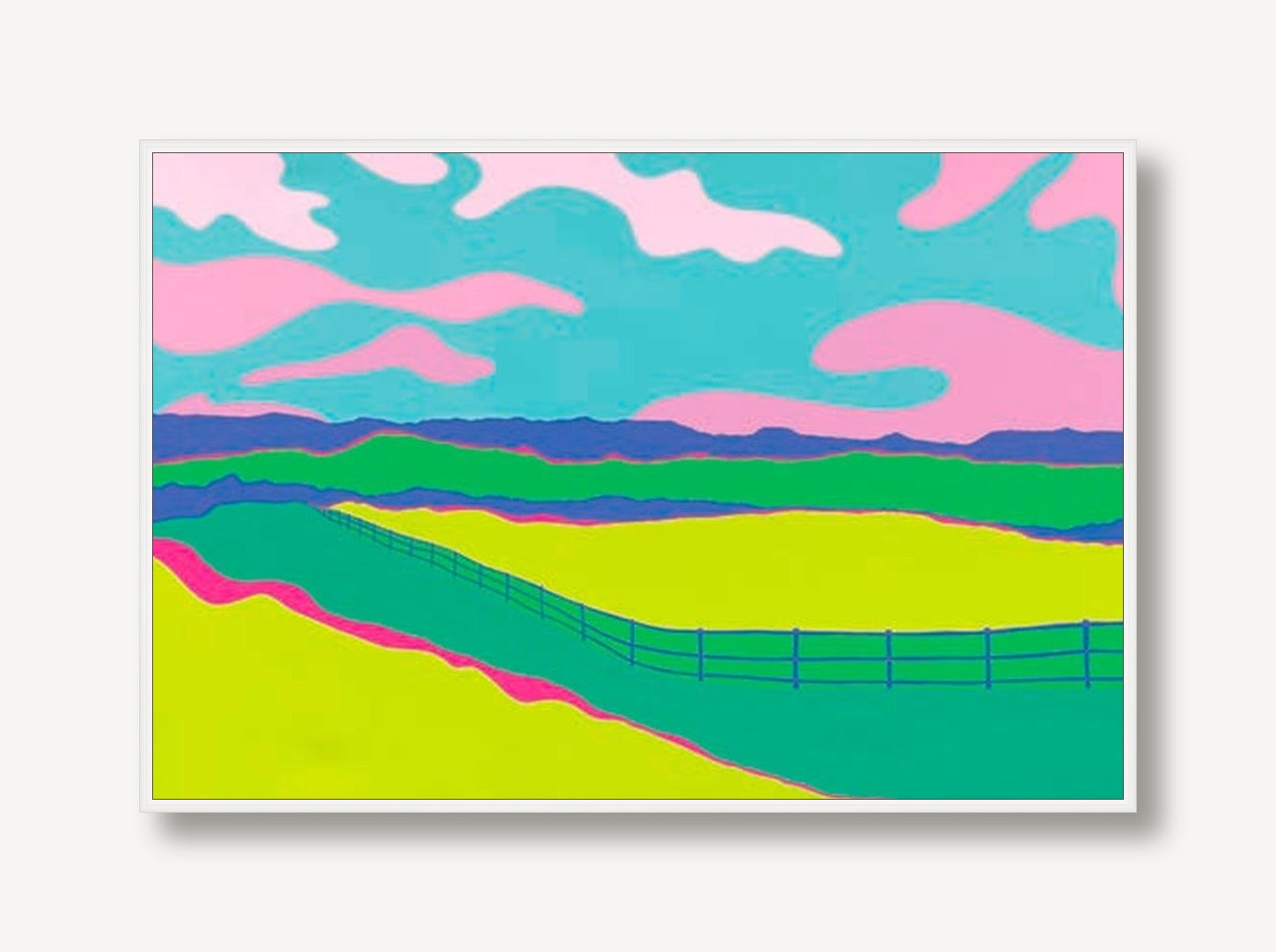 Memory Scape 1 framed