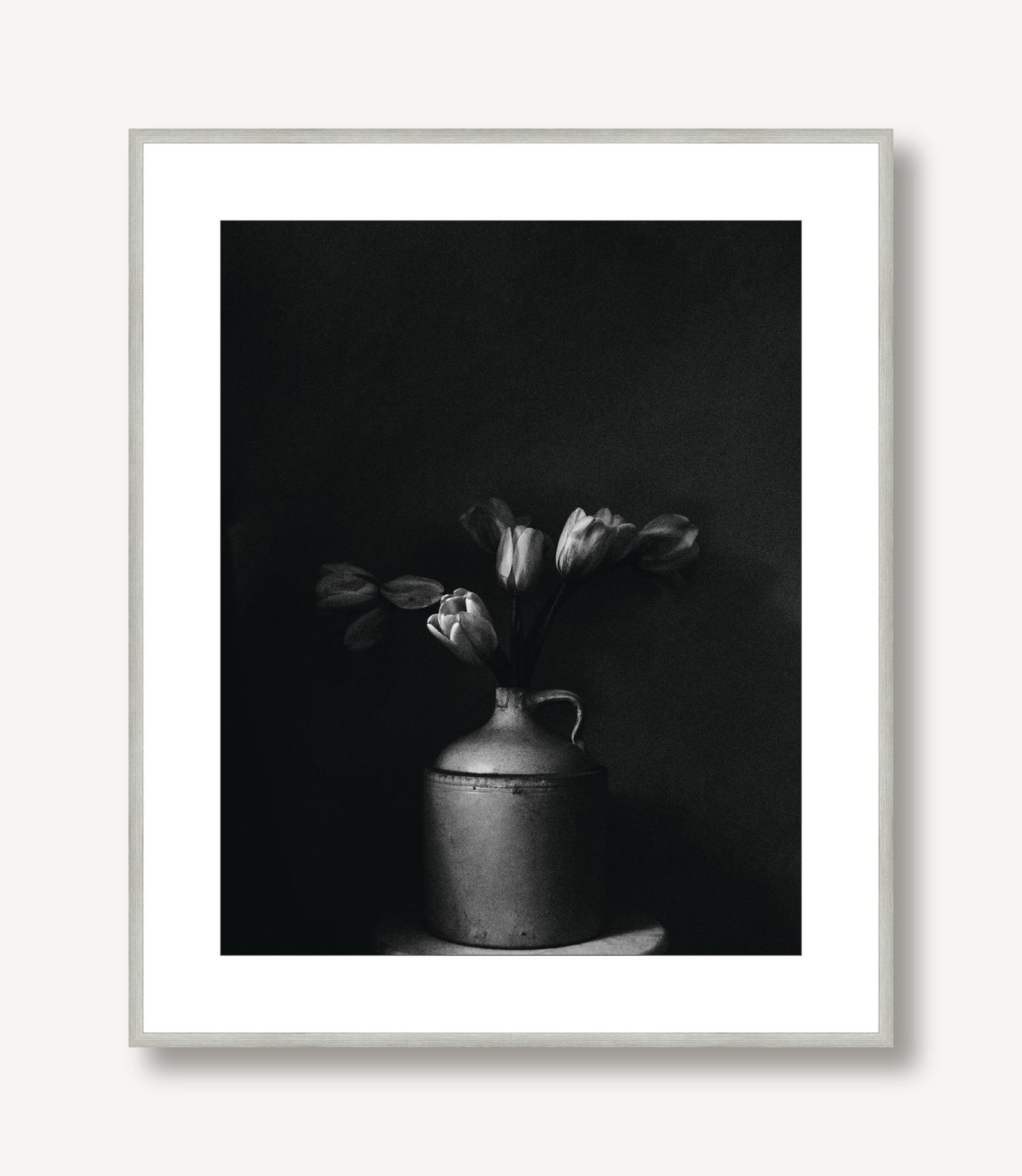 Tulip in Vessel 1 framed