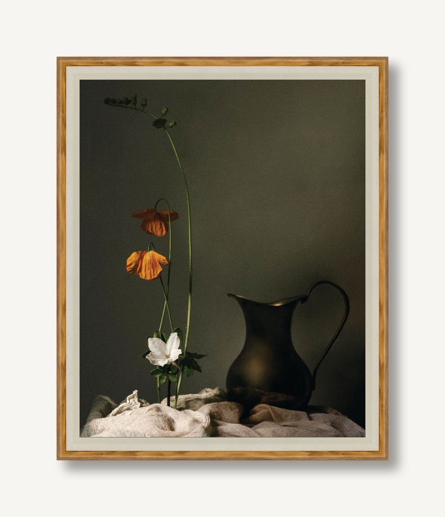 Wild Poppies 1 framed