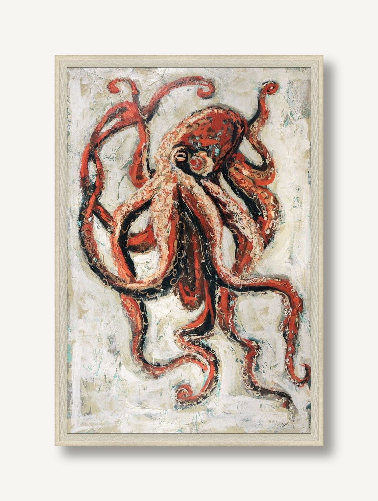 Kallamar 1 framed