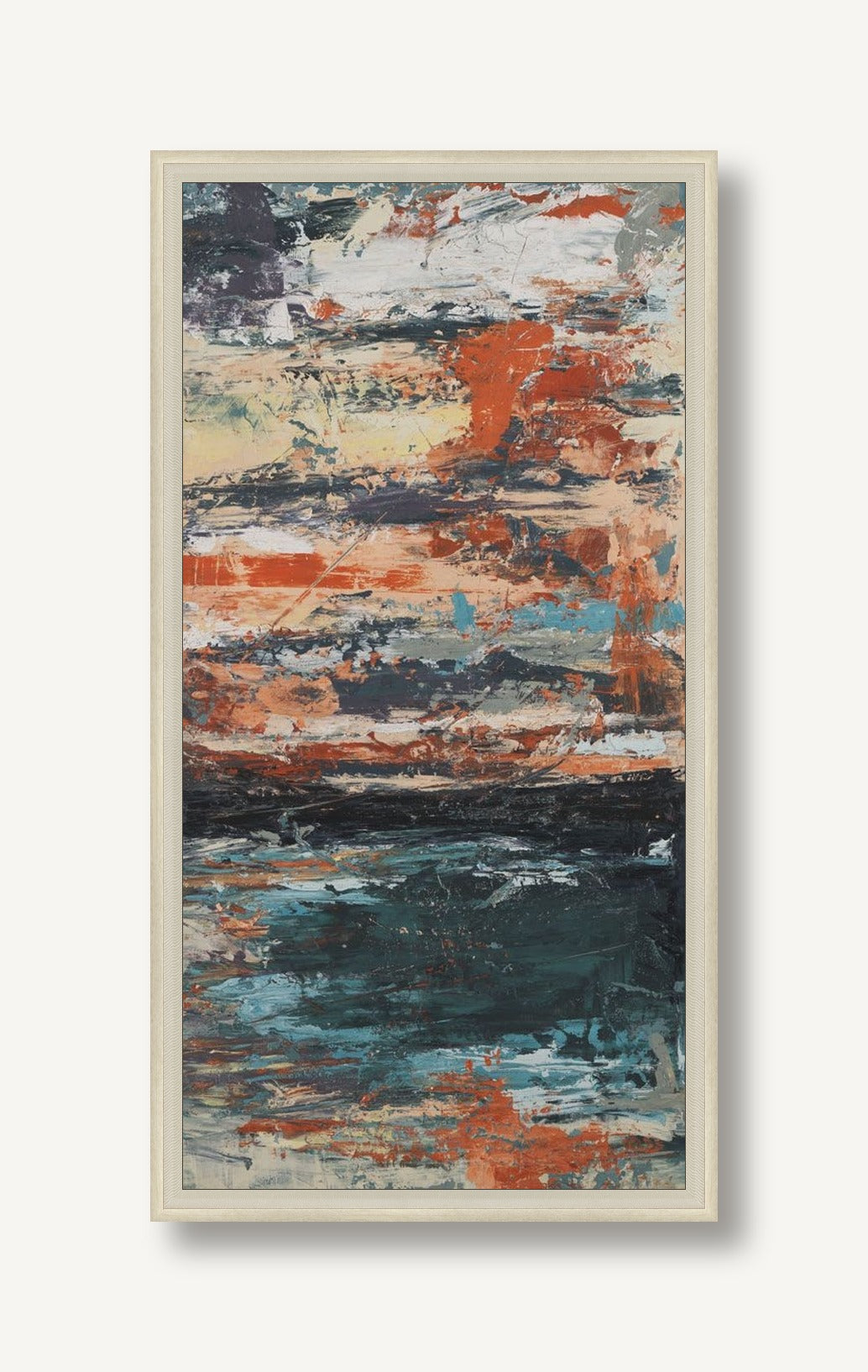 Meander By 2 framed