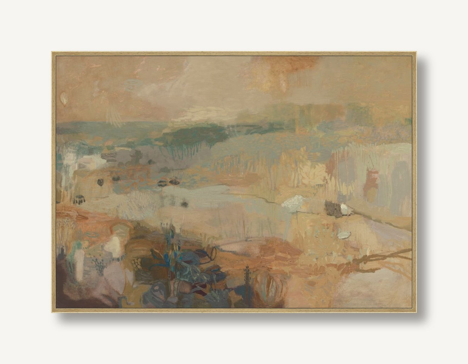Sweeping Hillside 1 framed