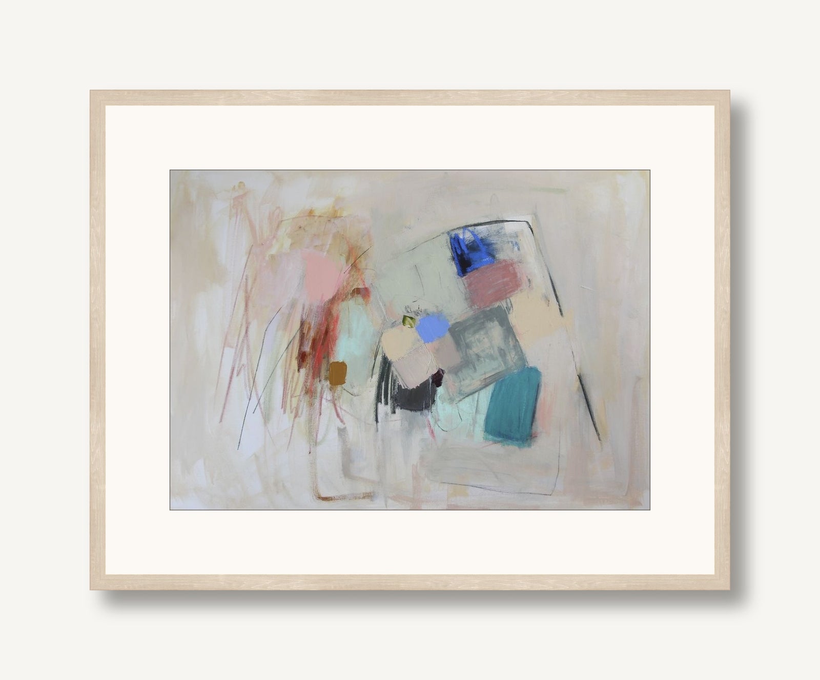 This Is Me Trying To Make Squares 1 framed