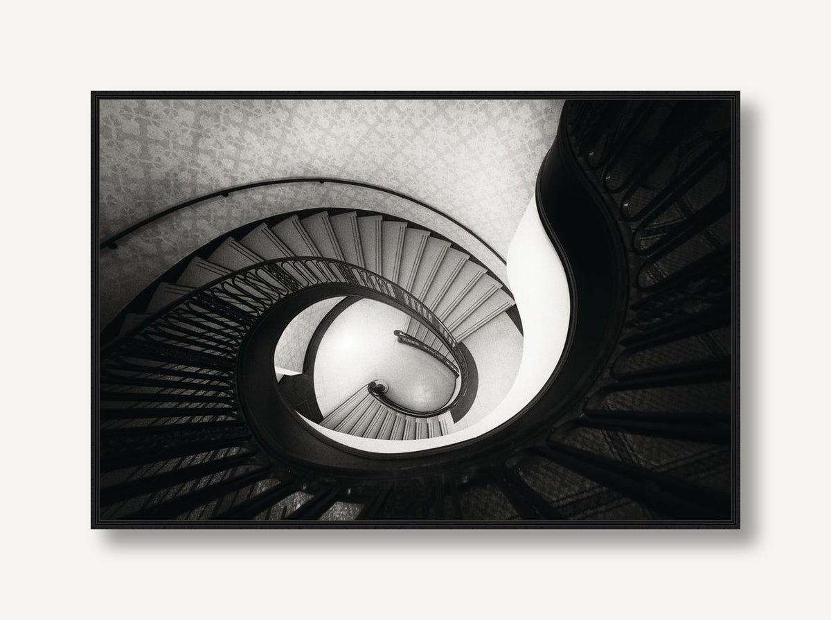 A Radial Journey 1 framed