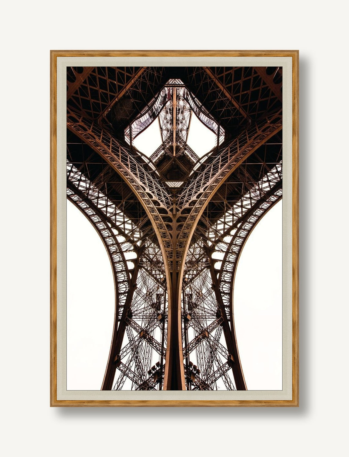 Courbe de la Tour 1 framed