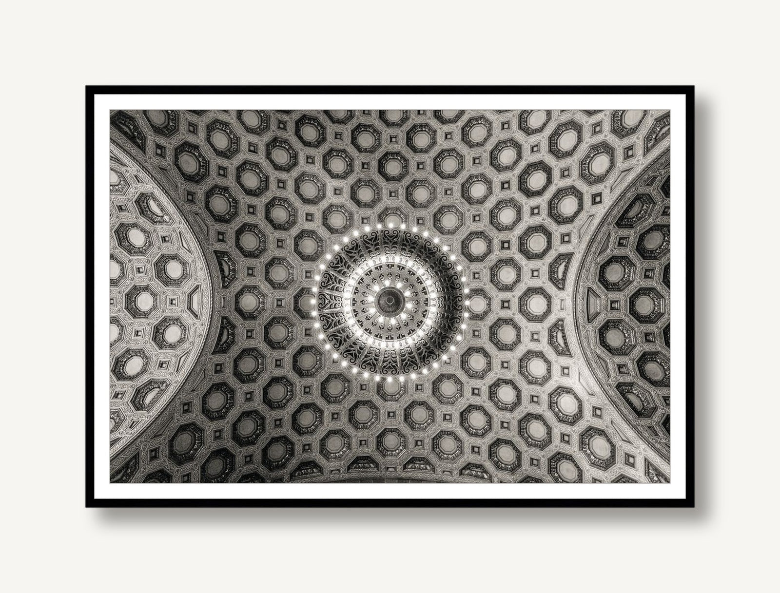 Geometric Thought 1 framed