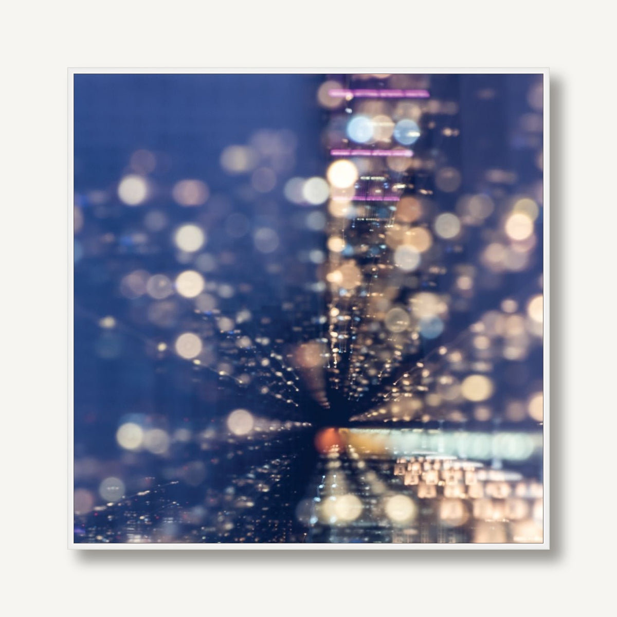 Intangible City 1 framed