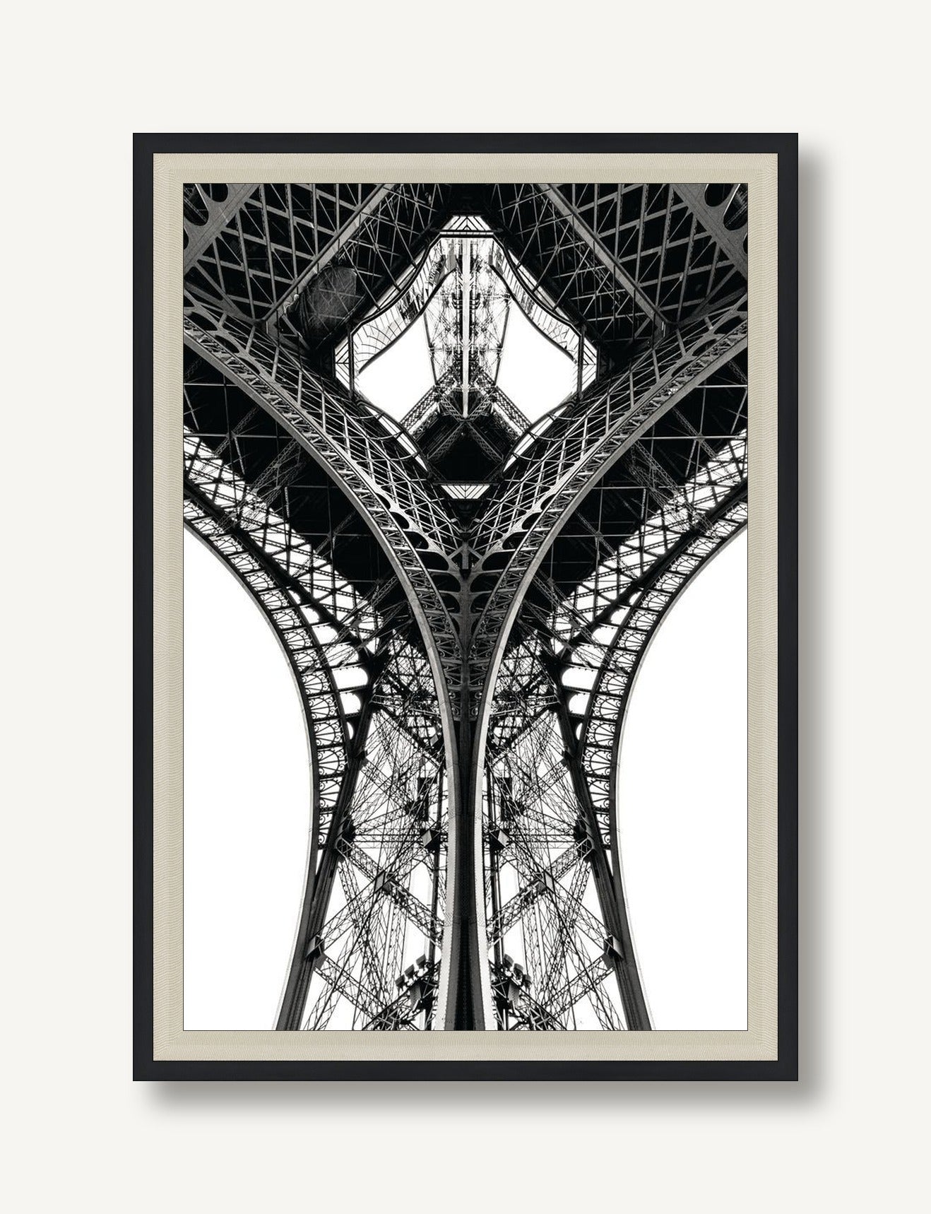 Tour Courbe Noire 1 framed